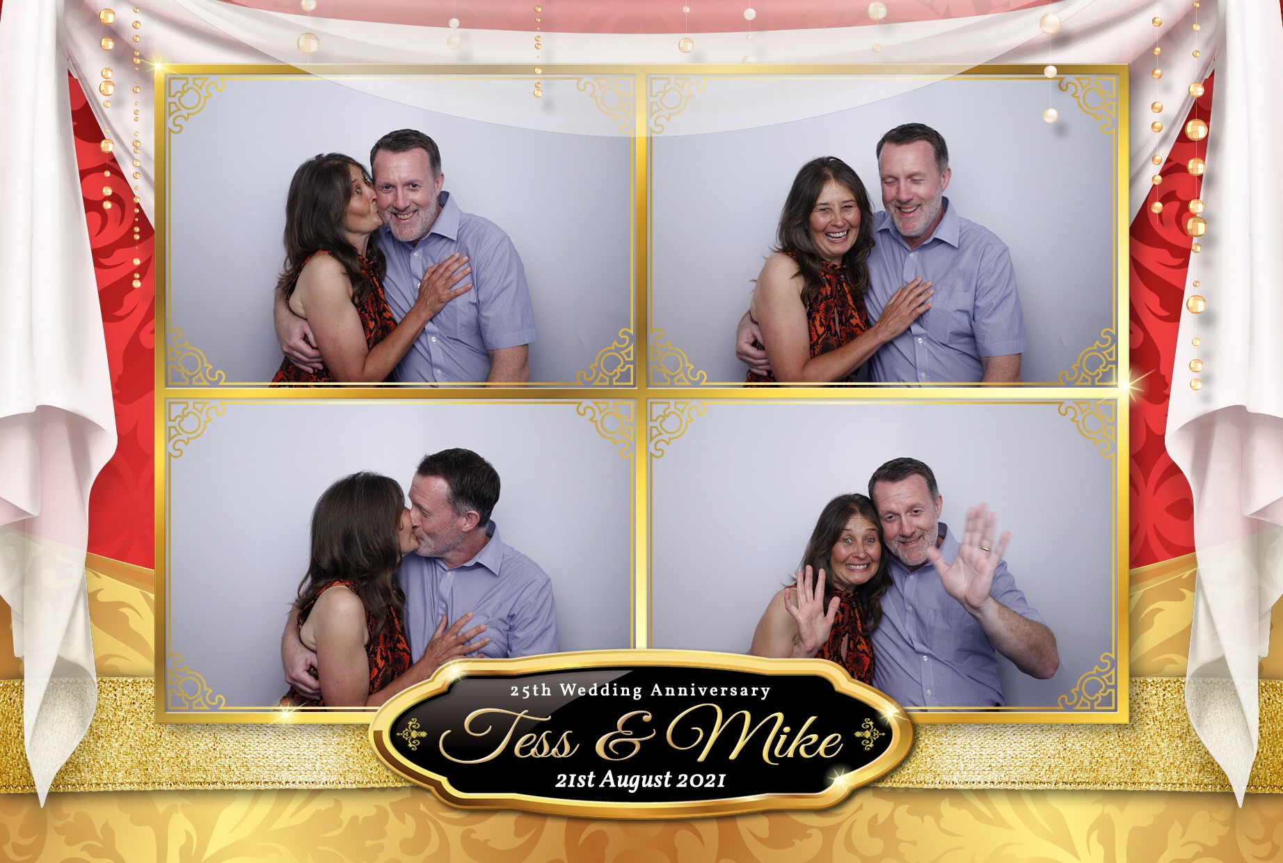 Tess and Mike's 25th Anniversary | View more photos from the event at gallery.myphotoboothexperience.co.uk/u/MyPhotoBoothExperienceLtd/Tess-and-Mikes-25th-Anniversary