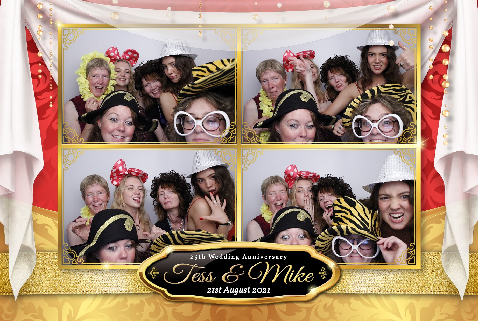 Tess and Mike's 25th Anniversary | View more photos from the event at gallery.myphotoboothexperience.co.uk/u/MyPhotoBoothExperienceLtd/Tess-and-Mikes-25th-Anniversary