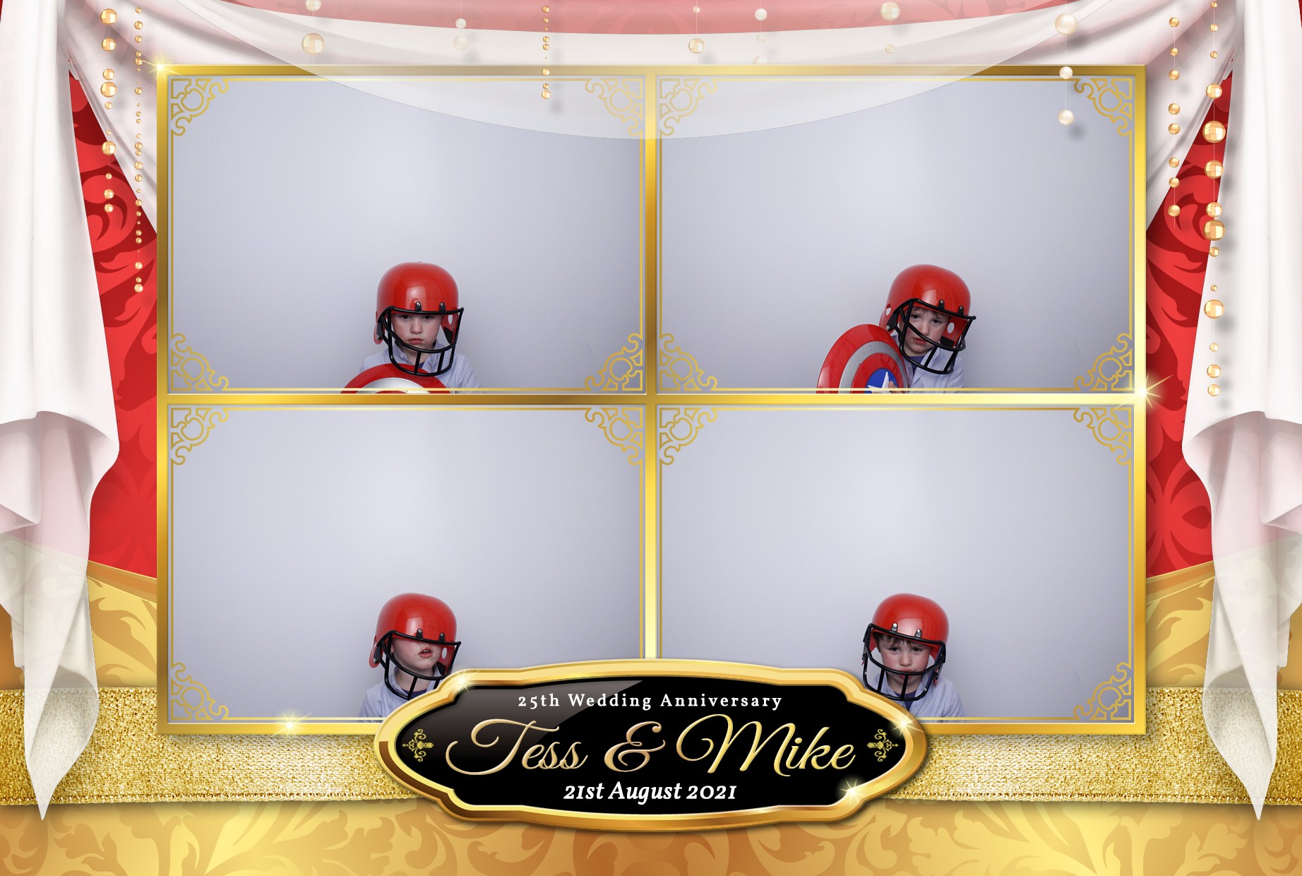 Tess and Mike's 25th Anniversary | View more photos from the event at gallery.myphotoboothexperience.co.uk/u/MyPhotoBoothExperienceLtd/Tess-and-Mikes-25th-Anniversary