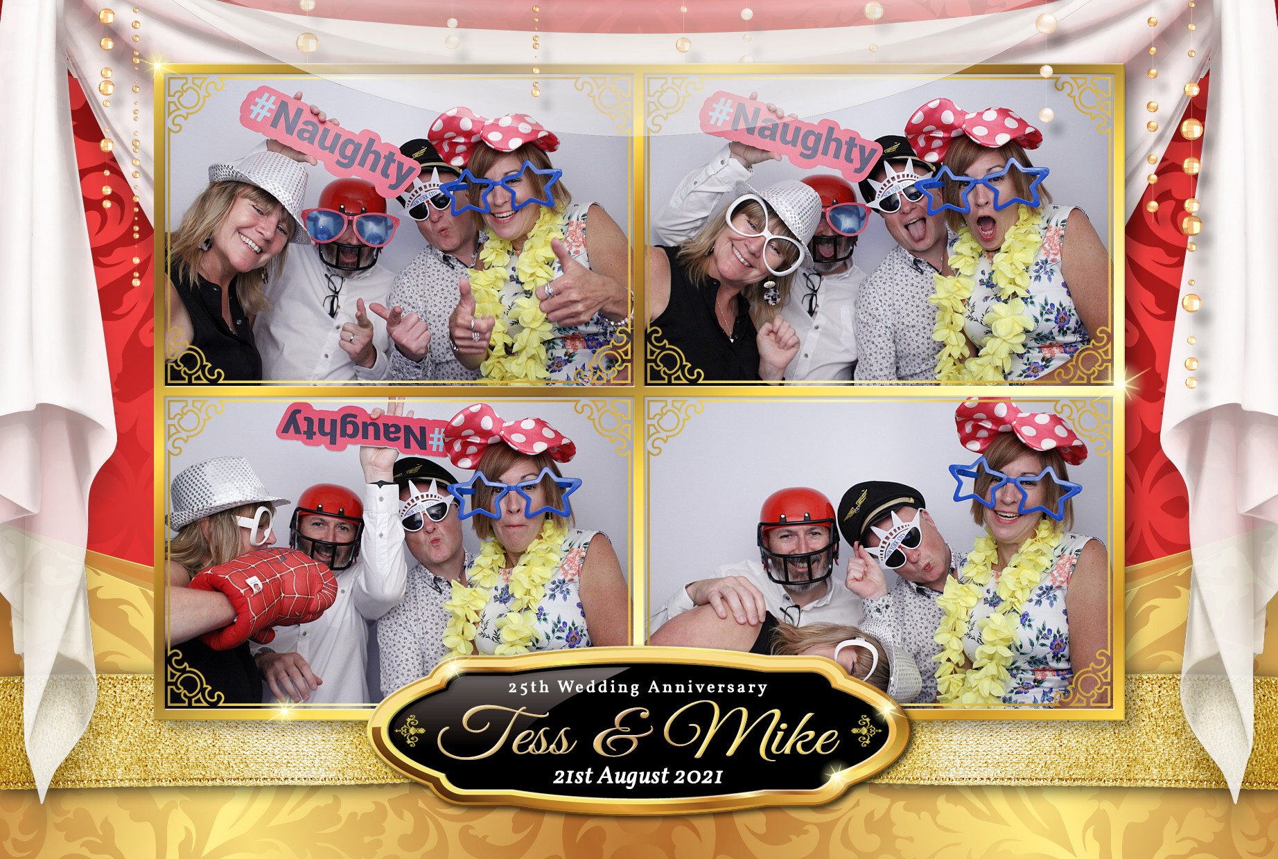 Tess and Mike's 25th Anniversary | View more photos from the event at gallery.myphotoboothexperience.co.uk/u/MyPhotoBoothExperienceLtd/Tess-and-Mikes-25th-Anniversary