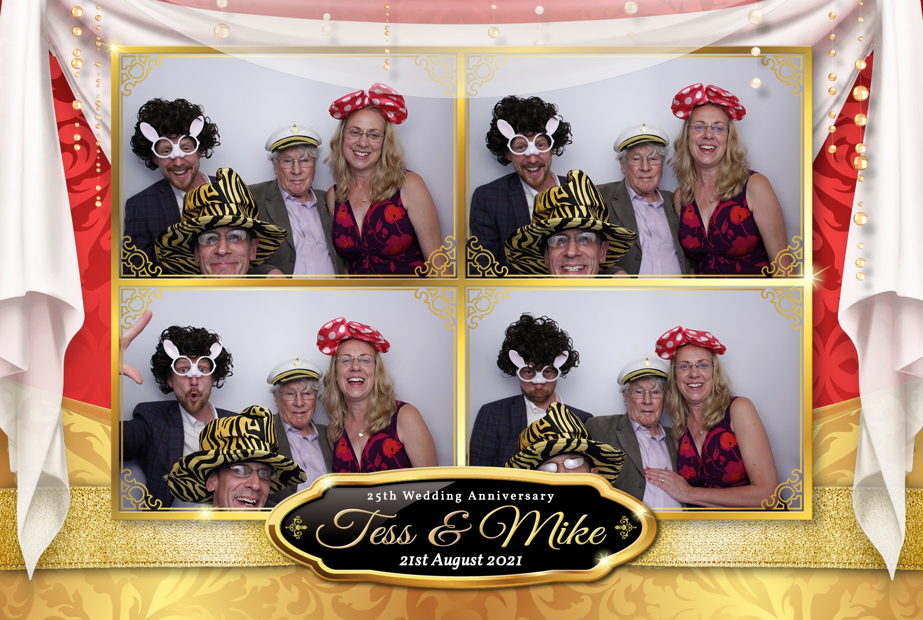 Tess and Mike's 25th Anniversary | View more photos from the event at gallery.myphotoboothexperience.co.uk/u/MyPhotoBoothExperienceLtd/Tess-and-Mikes-25th-Anniversary