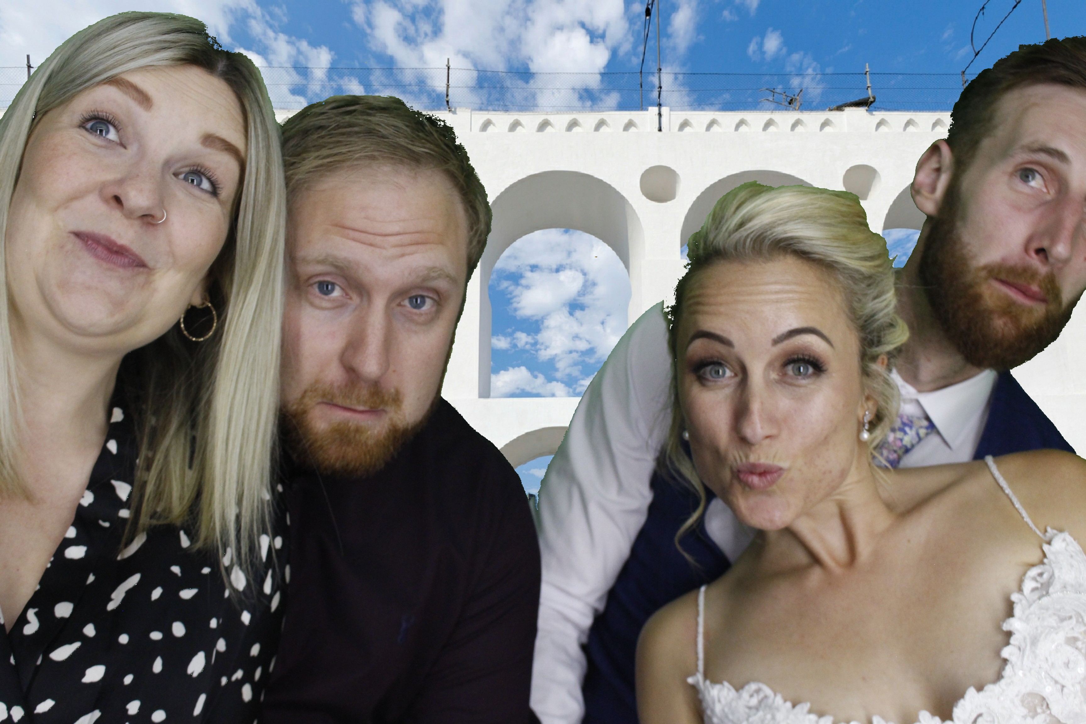 The wedding of Mr and Mrs Cork | View more photos from the event at gallery.myphotoboothexperience.co.uk/u/MyPhotoBoothExperienceLtd/The-wedding-of-Mr-and-Mrs-Cork