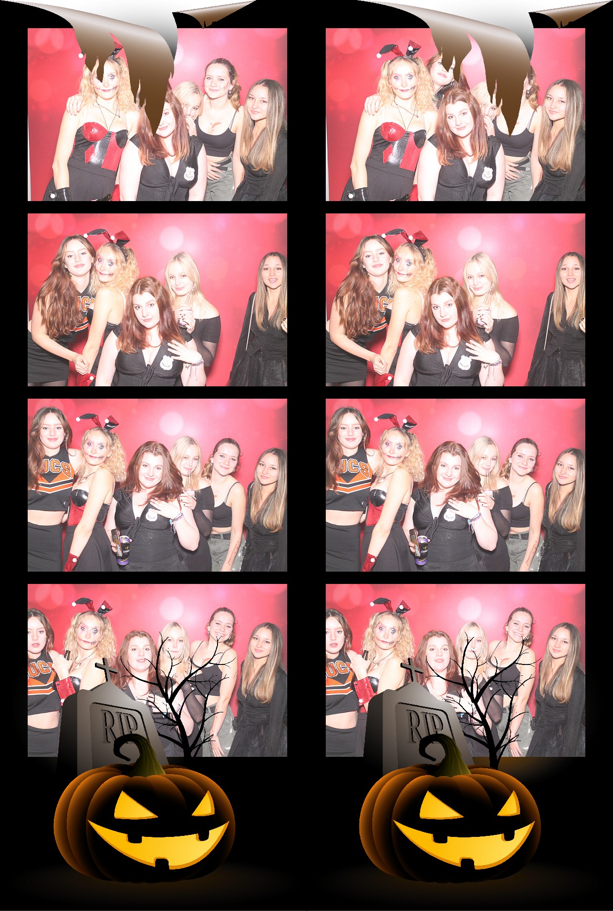 Tilly's Halloween Birthday | View more photos from the event at gallery.myphotoboothexperience.co.uk/u/MyPhotoBoothExperienceLtd/Tillys-Halloween-Birthday