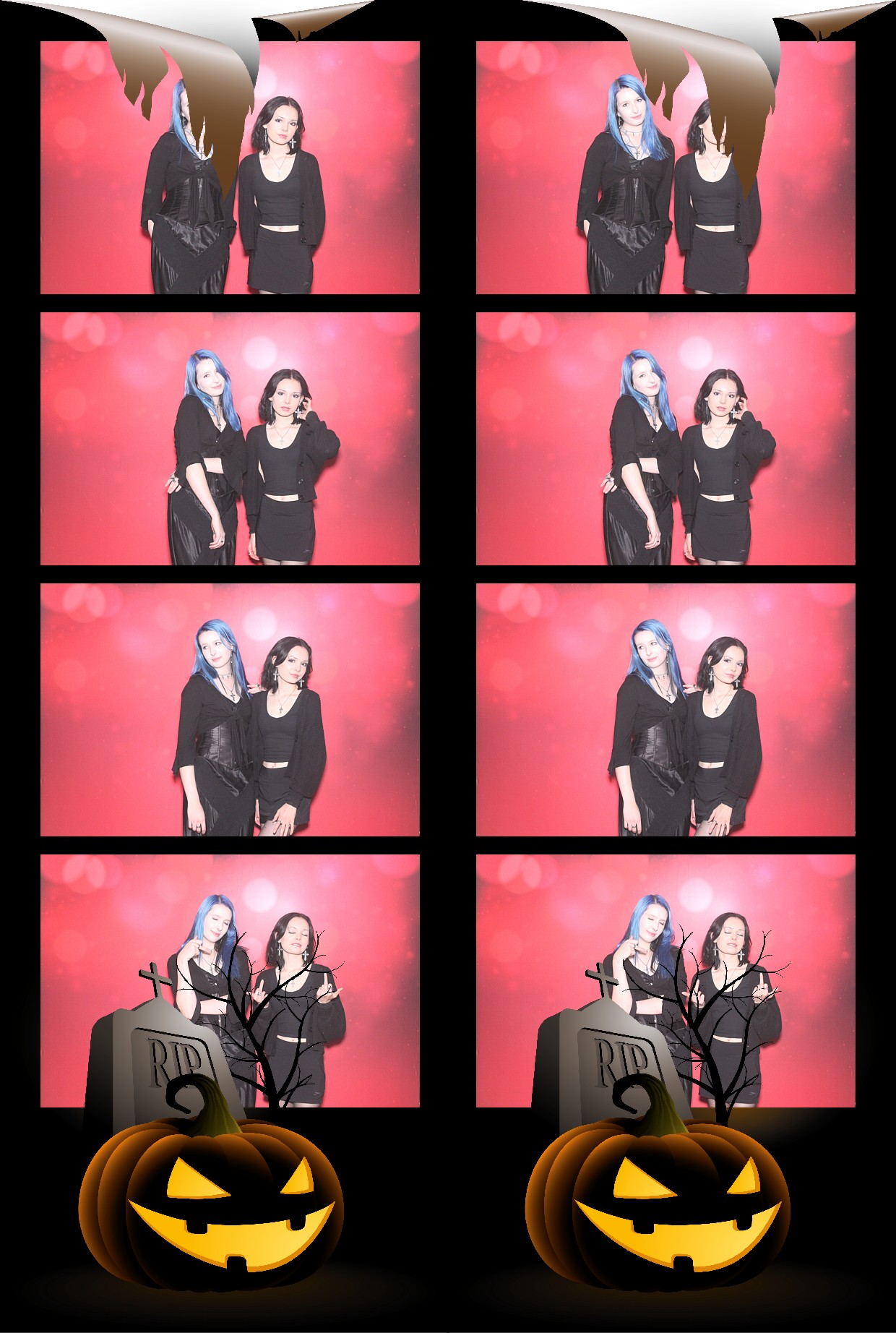 Tilly's Halloween Birthday | View more photos from the event at gallery.myphotoboothexperience.co.uk/u/MyPhotoBoothExperienceLtd/Tillys-Halloween-Birthday