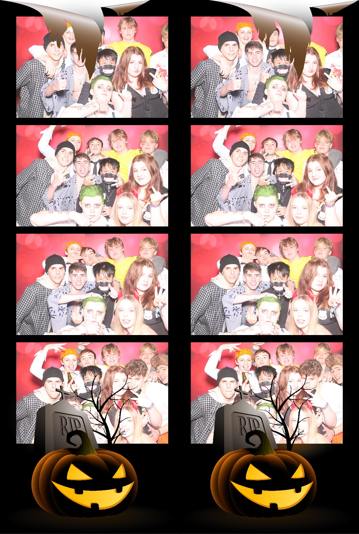 Tilly's Halloween Birthday | View more photos from the event at gallery.myphotoboothexperience.co.uk/u/MyPhotoBoothExperienceLtd/Tillys-Halloween-Birthday