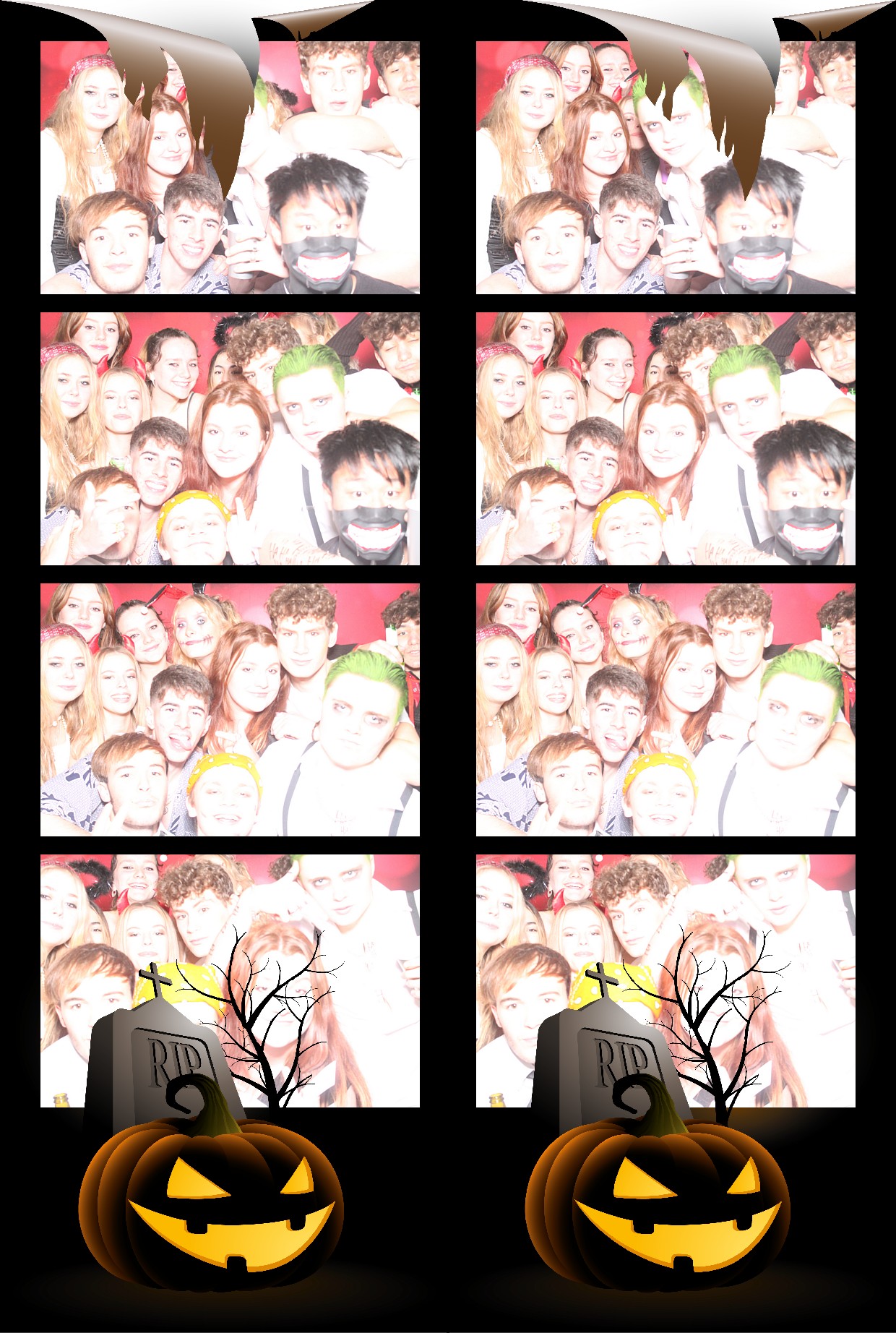 Tilly's Halloween Birthday | View more photos from the event at gallery.myphotoboothexperience.co.uk/u/MyPhotoBoothExperienceLtd/Tillys-Halloween-Birthday
