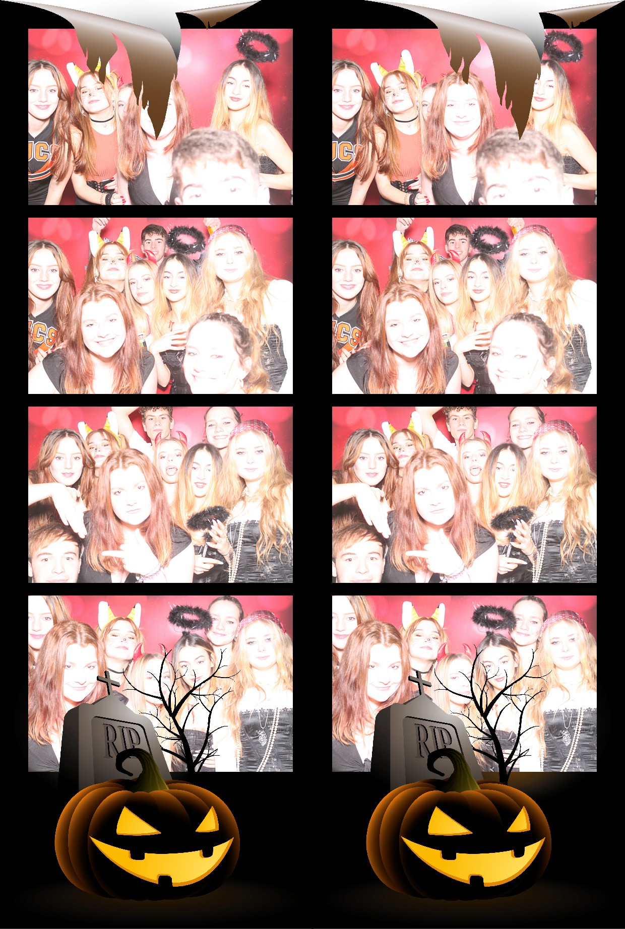 Tilly's Halloween Birthday | View more photos from the event at gallery.myphotoboothexperience.co.uk/u/MyPhotoBoothExperienceLtd/Tillys-Halloween-Birthday