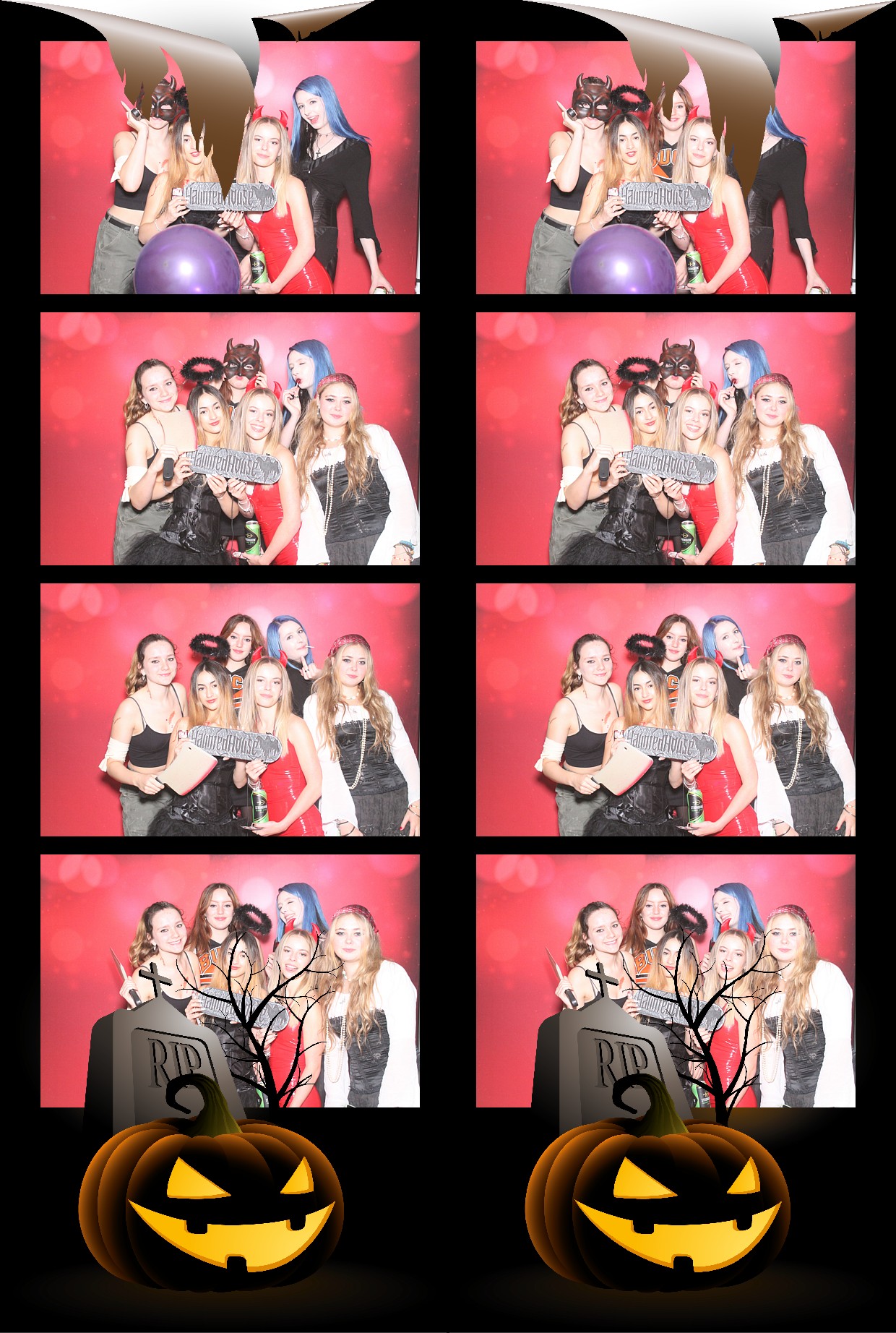 Tilly's Halloween Birthday | View more photos from the event at gallery.myphotoboothexperience.co.uk/u/MyPhotoBoothExperienceLtd/Tillys-Halloween-Birthday