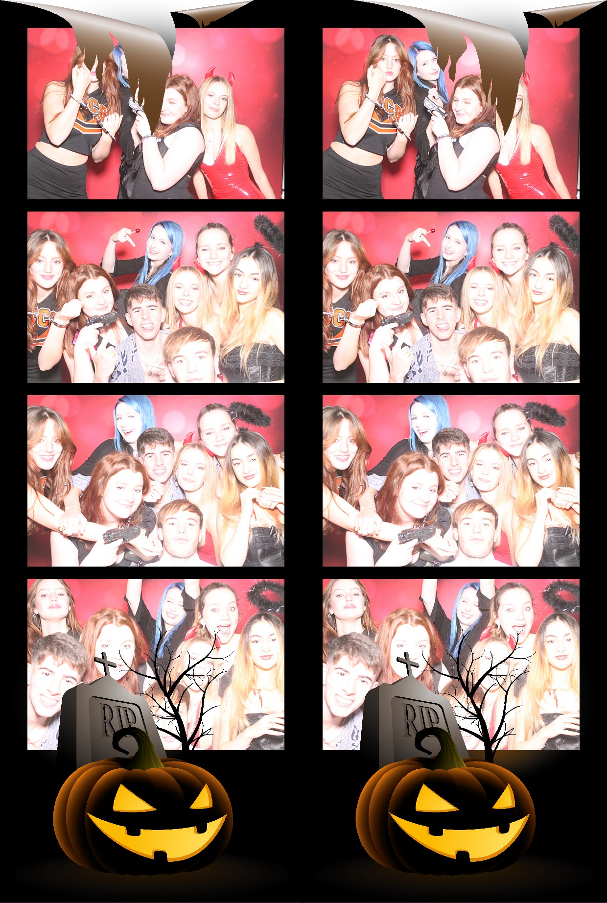 Tilly's Halloween Birthday | View more photos from the event at gallery.myphotoboothexperience.co.uk/u/MyPhotoBoothExperienceLtd/Tillys-Halloween-Birthday