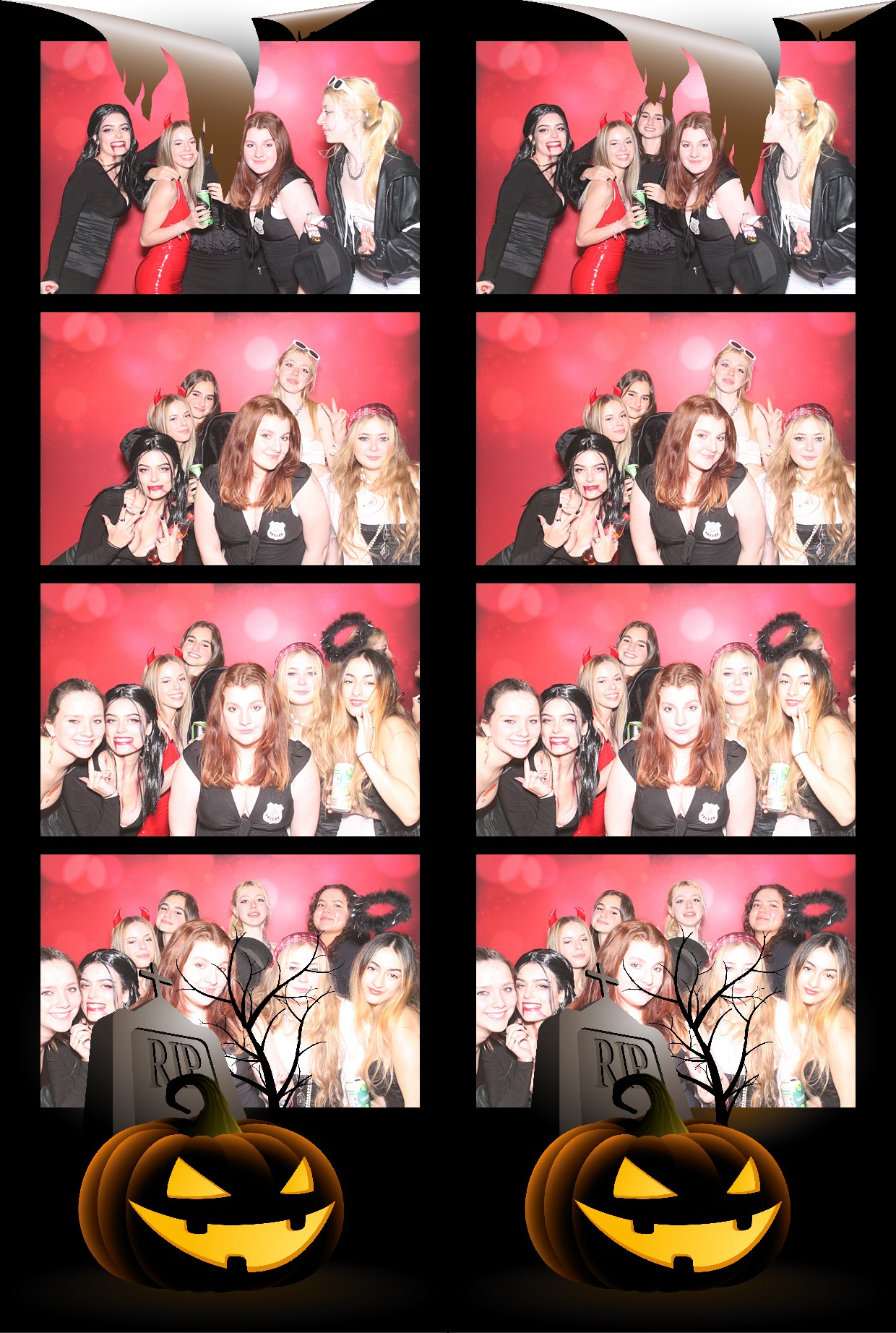 Tilly's Halloween Birthday | View more photos from the event at gallery.myphotoboothexperience.co.uk/u/MyPhotoBoothExperienceLtd/Tillys-Halloween-Birthday