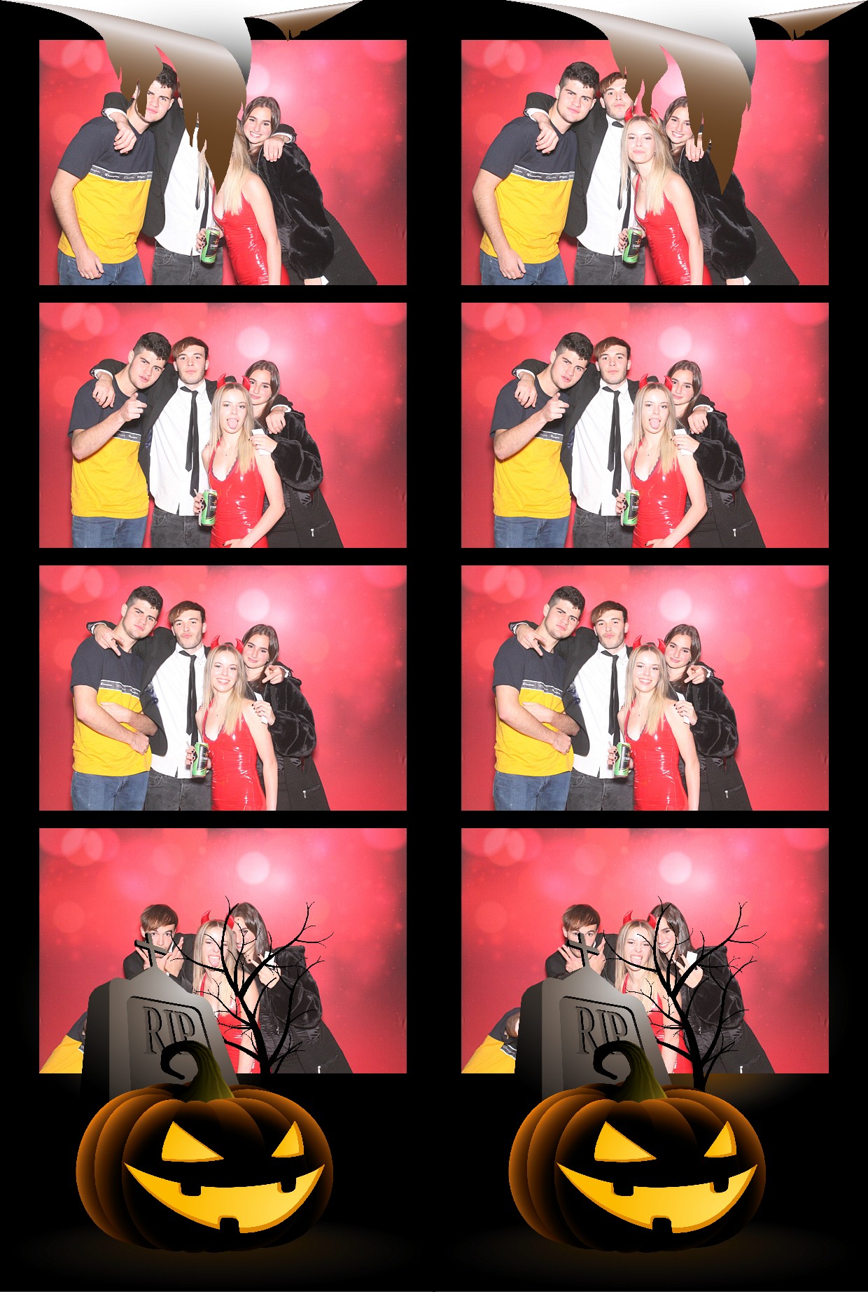 Tilly's Halloween Birthday | View more photos from the event at gallery.myphotoboothexperience.co.uk/u/MyPhotoBoothExperienceLtd/Tillys-Halloween-Birthday