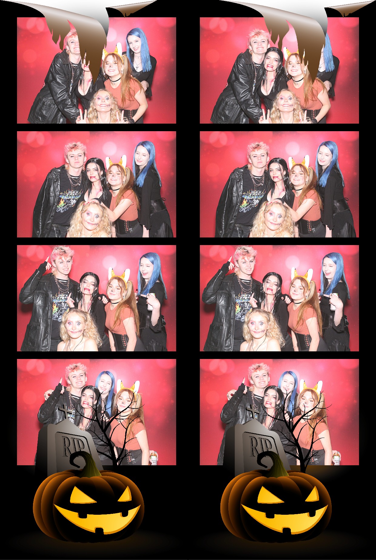 Tilly's Halloween Birthday | View more photos from the event at gallery.myphotoboothexperience.co.uk/u/MyPhotoBoothExperienceLtd/Tillys-Halloween-Birthday