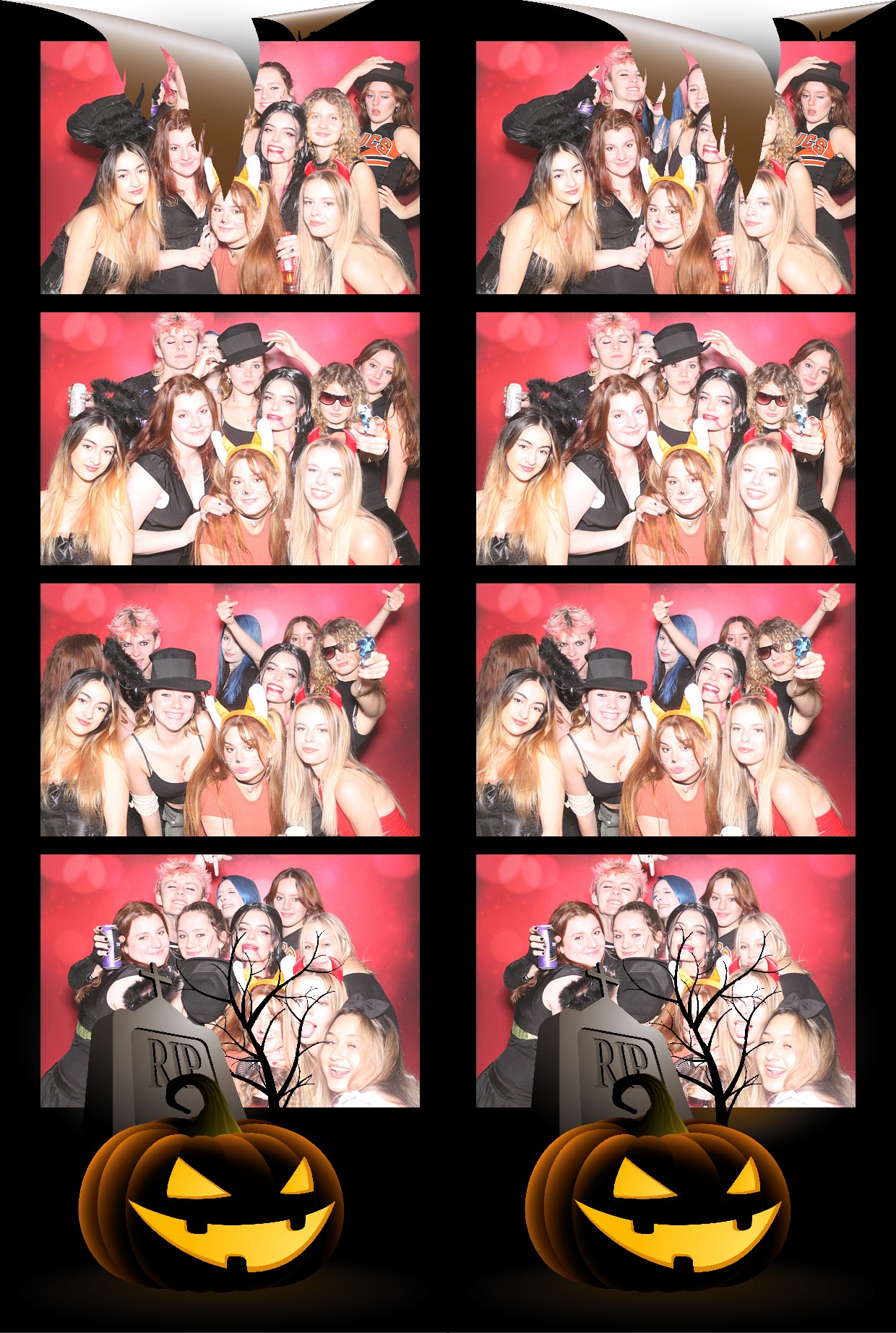 Tilly's Halloween Birthday | View more photos from the event at gallery.myphotoboothexperience.co.uk/u/MyPhotoBoothExperienceLtd/Tillys-Halloween-Birthday