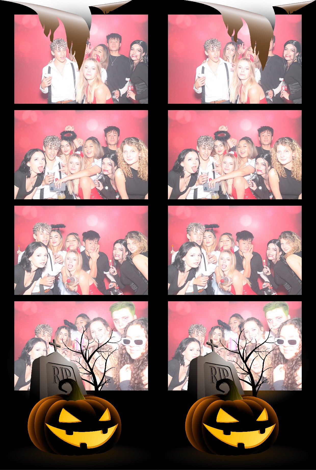 Tilly's Halloween Birthday | View more photos from the event at gallery.myphotoboothexperience.co.uk/u/MyPhotoBoothExperienceLtd/Tillys-Halloween-Birthday