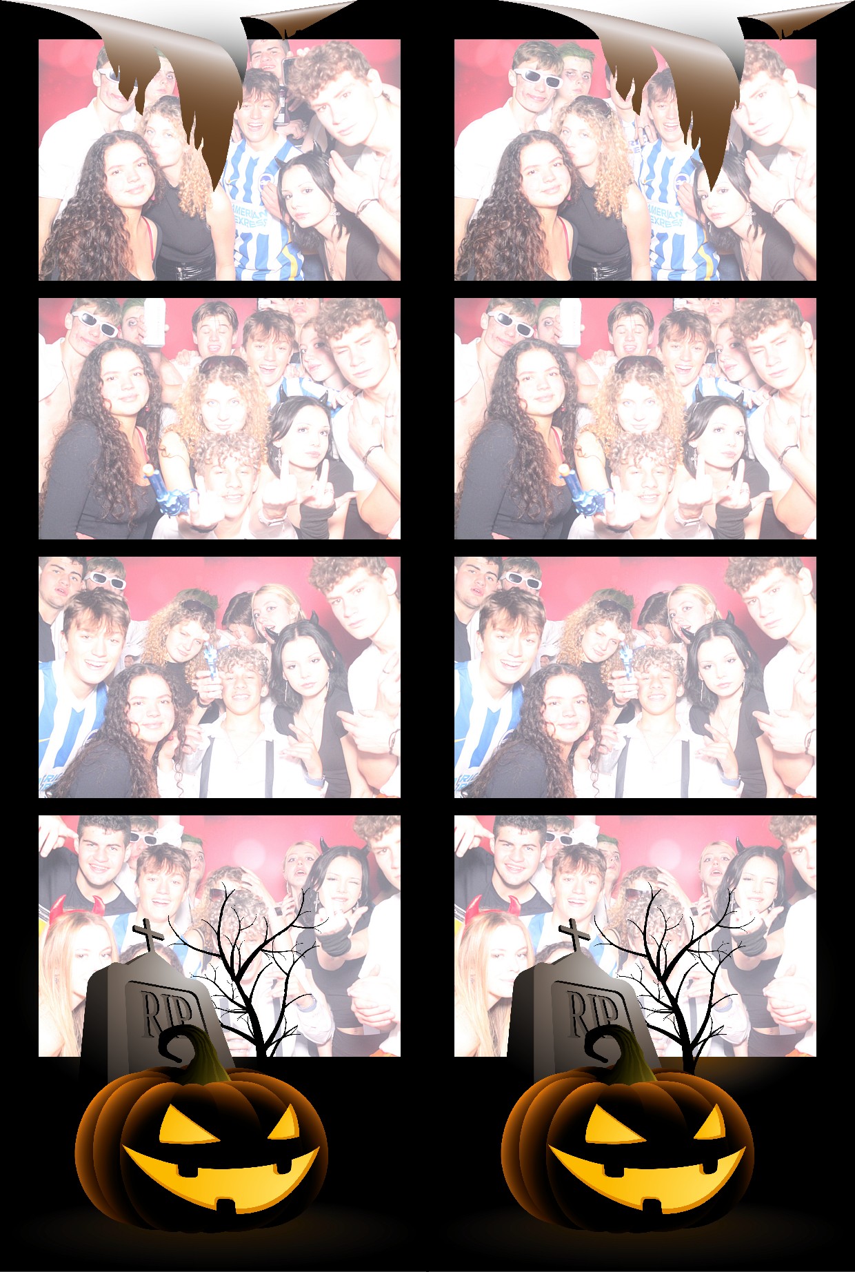 Tilly's Halloween Birthday | View more photos from the event at gallery.myphotoboothexperience.co.uk/u/MyPhotoBoothExperienceLtd/Tillys-Halloween-Birthday