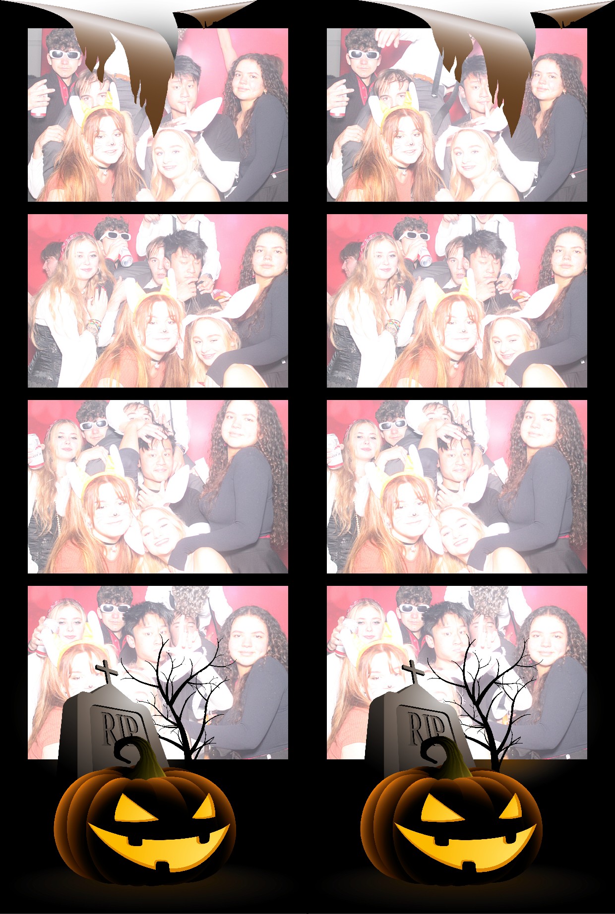 Tilly's Halloween Birthday | View more photos from the event at gallery.myphotoboothexperience.co.uk/u/MyPhotoBoothExperienceLtd/Tillys-Halloween-Birthday