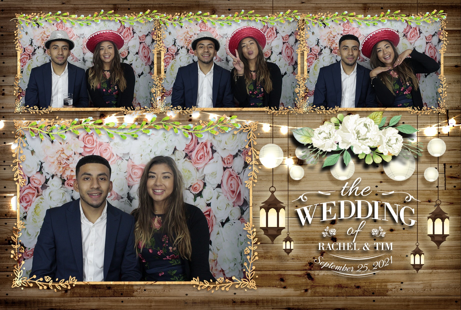 Tim and Rachel's Wedding  | View more photos from the event at gallery.myphotoboothexperience.co.uk/u/MyPhotoBoothExperienceLtd/Tim-and-Rachels-Wedding