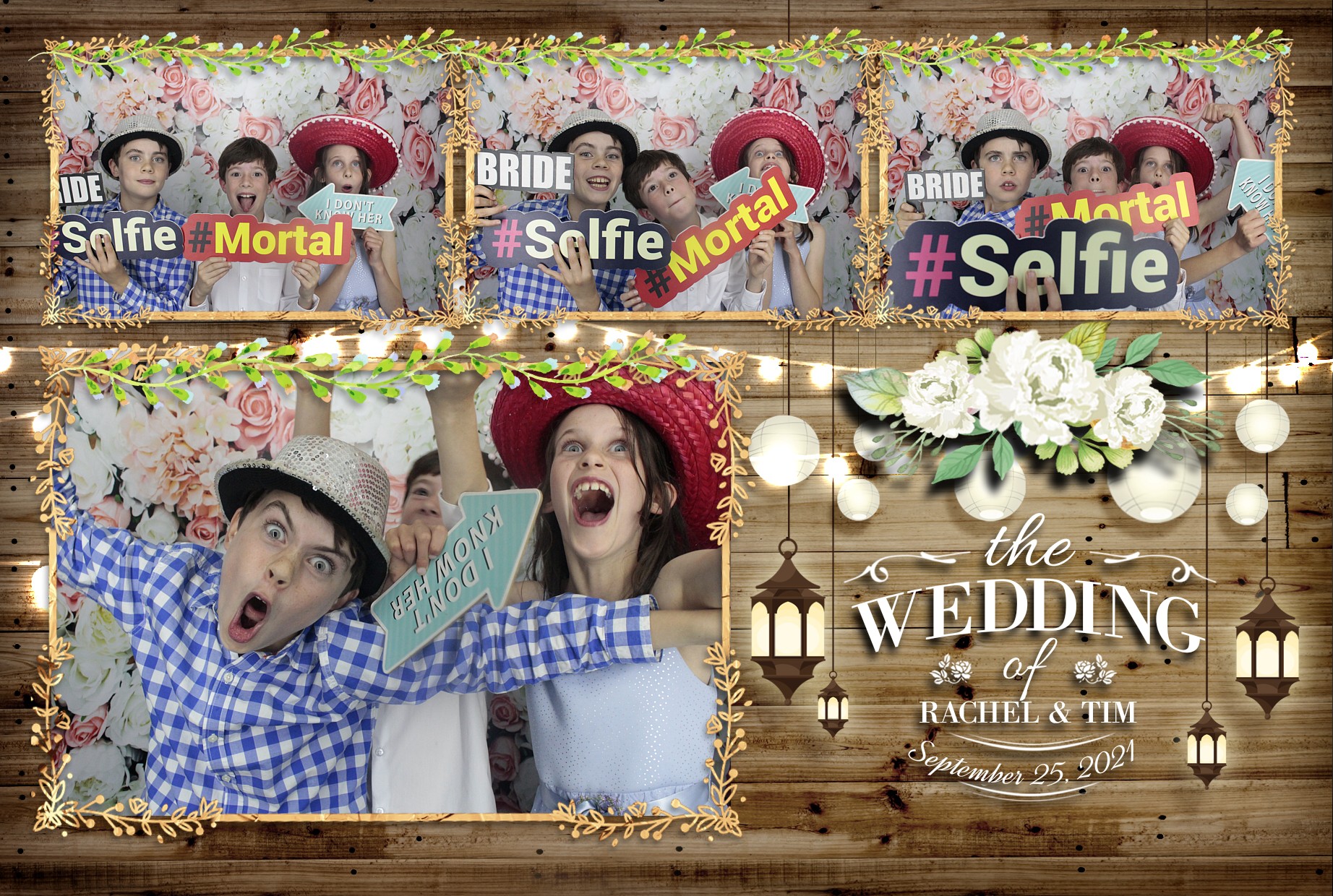 Tim and Rachel's Wedding  | View more photos from the event at gallery.myphotoboothexperience.co.uk/u/MyPhotoBoothExperienceLtd/Tim-and-Rachels-Wedding