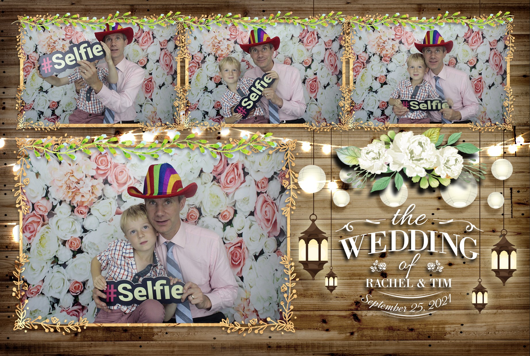 Tim and Rachel's Wedding  | View more photos from the event at gallery.myphotoboothexperience.co.uk/u/MyPhotoBoothExperienceLtd/Tim-and-Rachels-Wedding