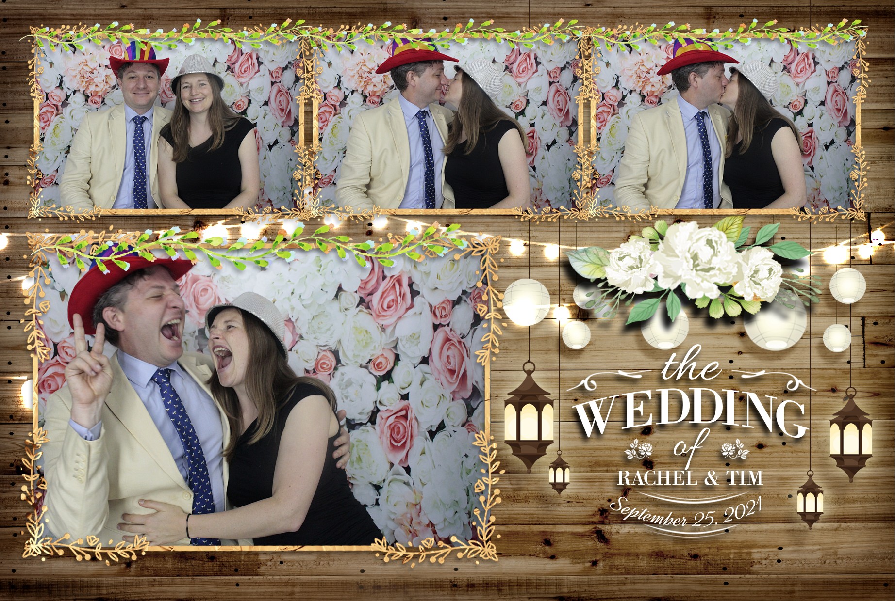 Tim and Rachel's Wedding  | View more photos from the event at gallery.myphotoboothexperience.co.uk/u/MyPhotoBoothExperienceLtd/Tim-and-Rachels-Wedding