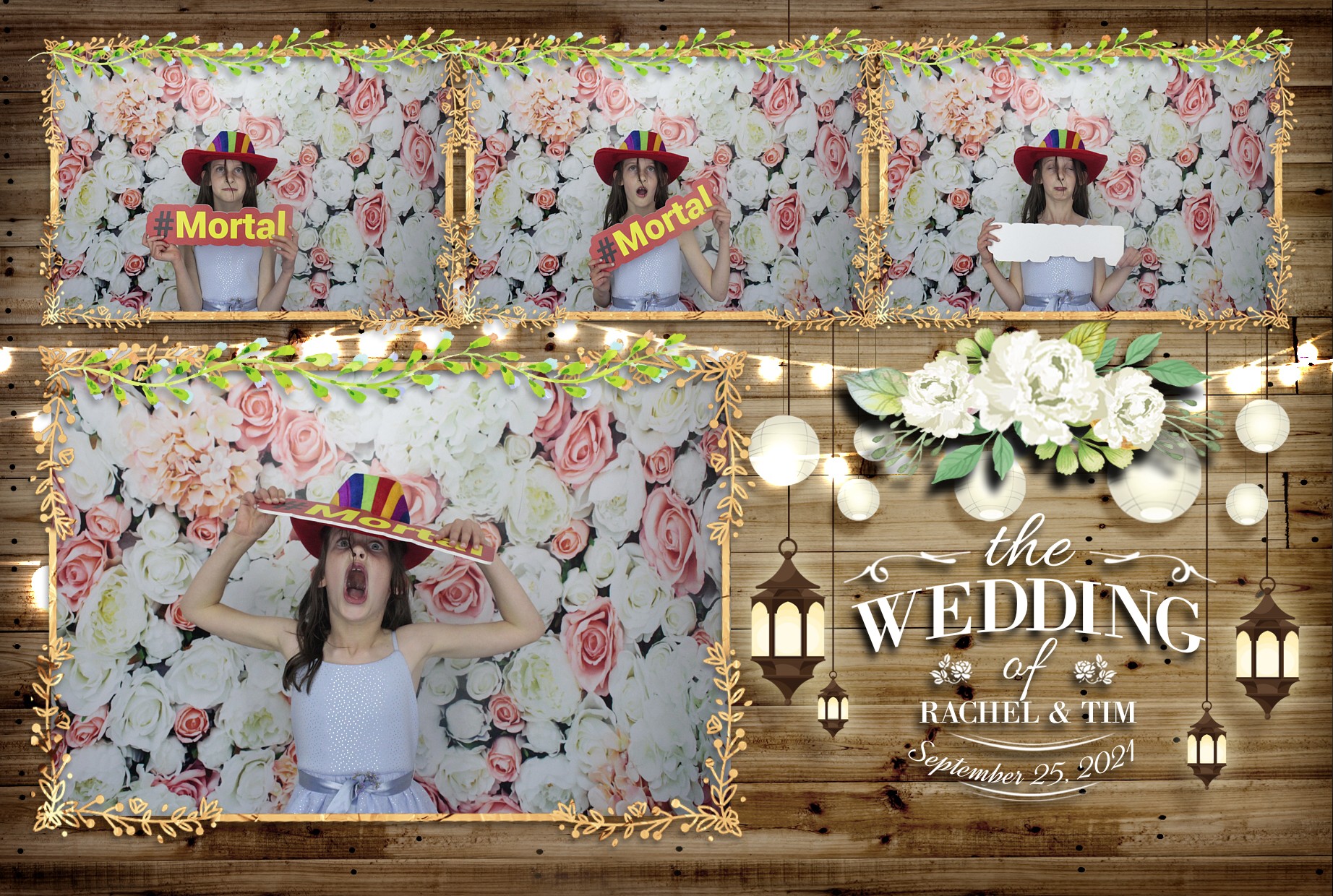 Tim and Rachel's Wedding  | View more photos from the event at gallery.myphotoboothexperience.co.uk/u/MyPhotoBoothExperienceLtd/Tim-and-Rachels-Wedding