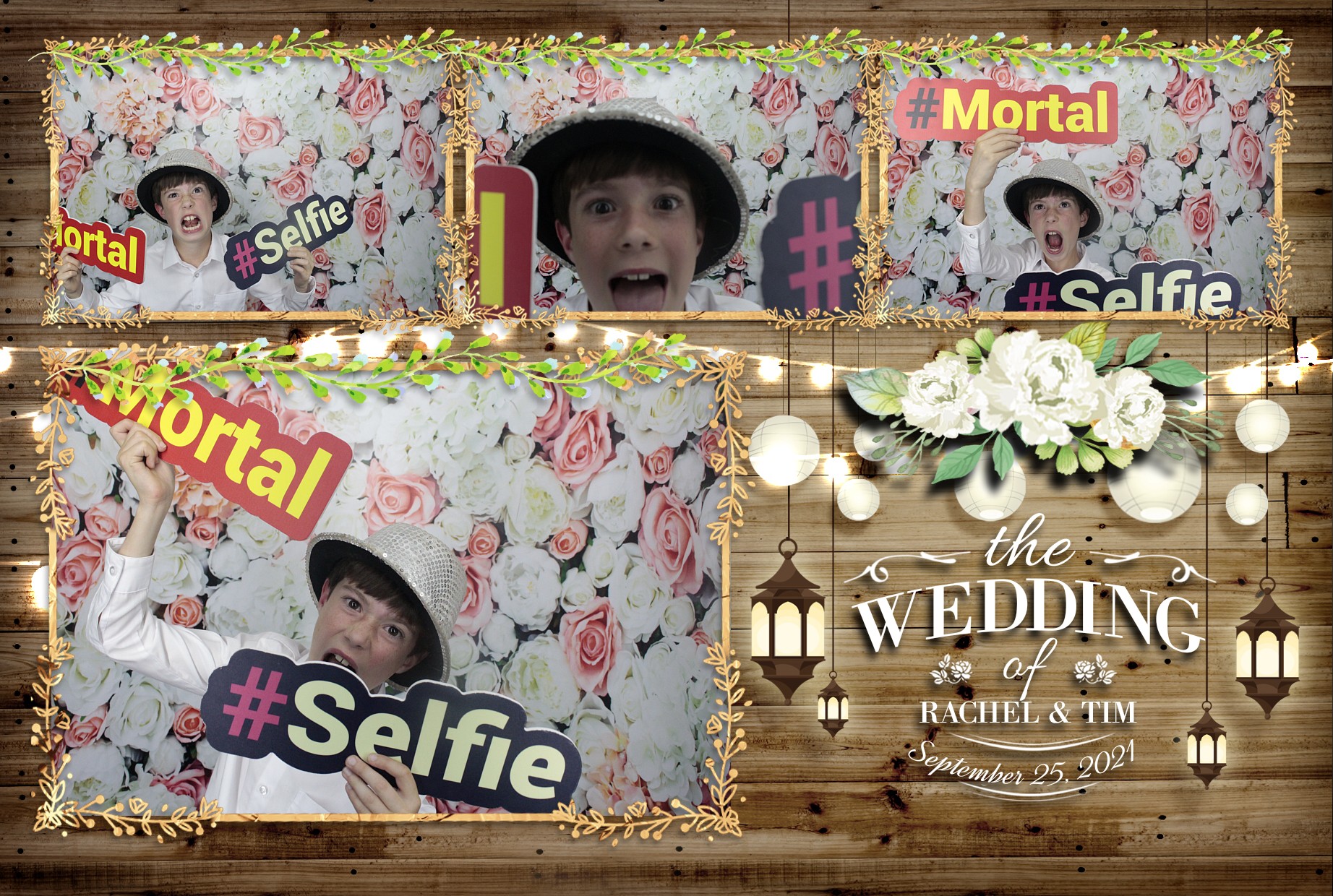 Tim and Rachel's Wedding  | View more photos from the event at gallery.myphotoboothexperience.co.uk/u/MyPhotoBoothExperienceLtd/Tim-and-Rachels-Wedding
