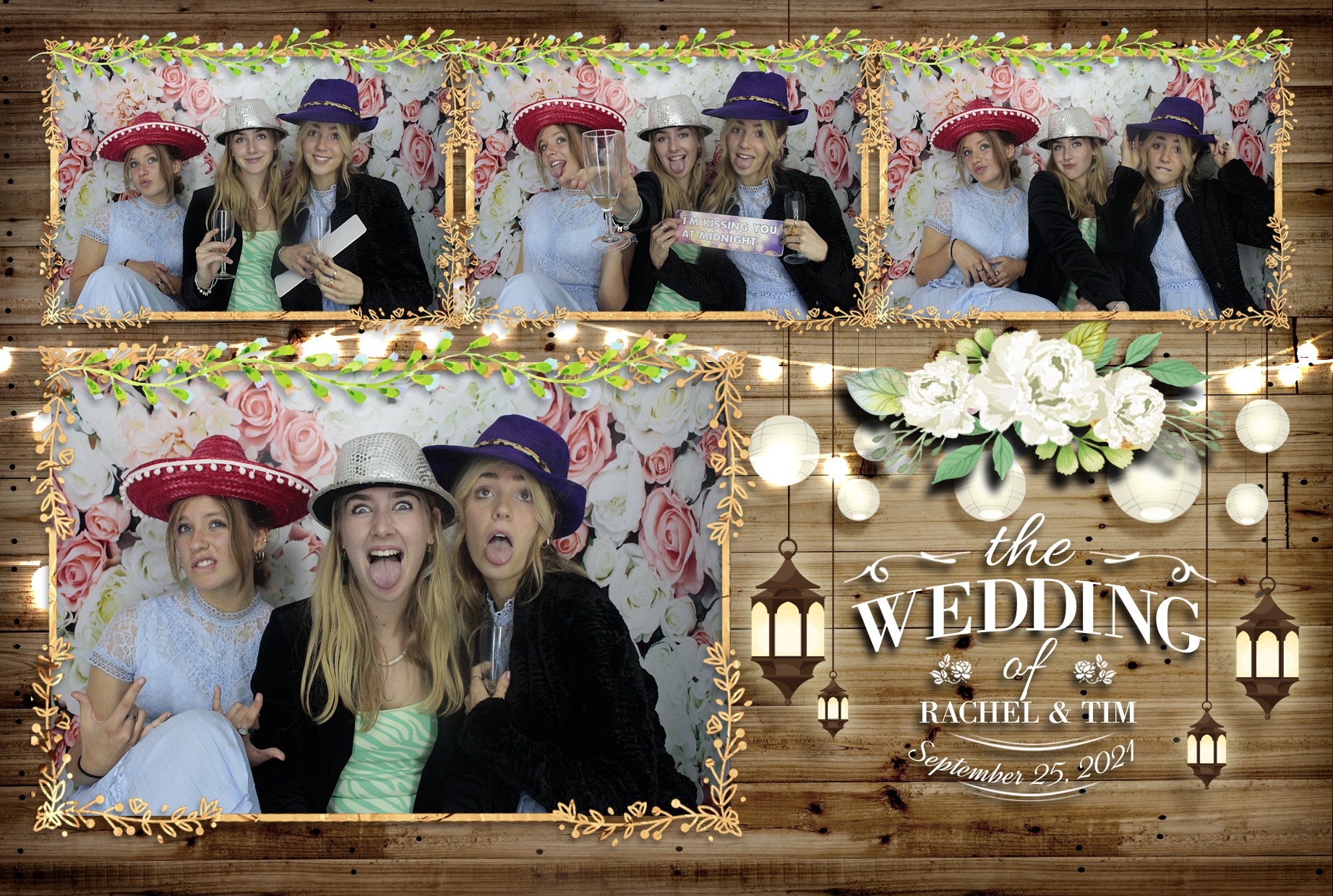 Tim and Rachel's Wedding  | View more photos from the event at gallery.myphotoboothexperience.co.uk/u/MyPhotoBoothExperienceLtd/Tim-and-Rachels-Wedding