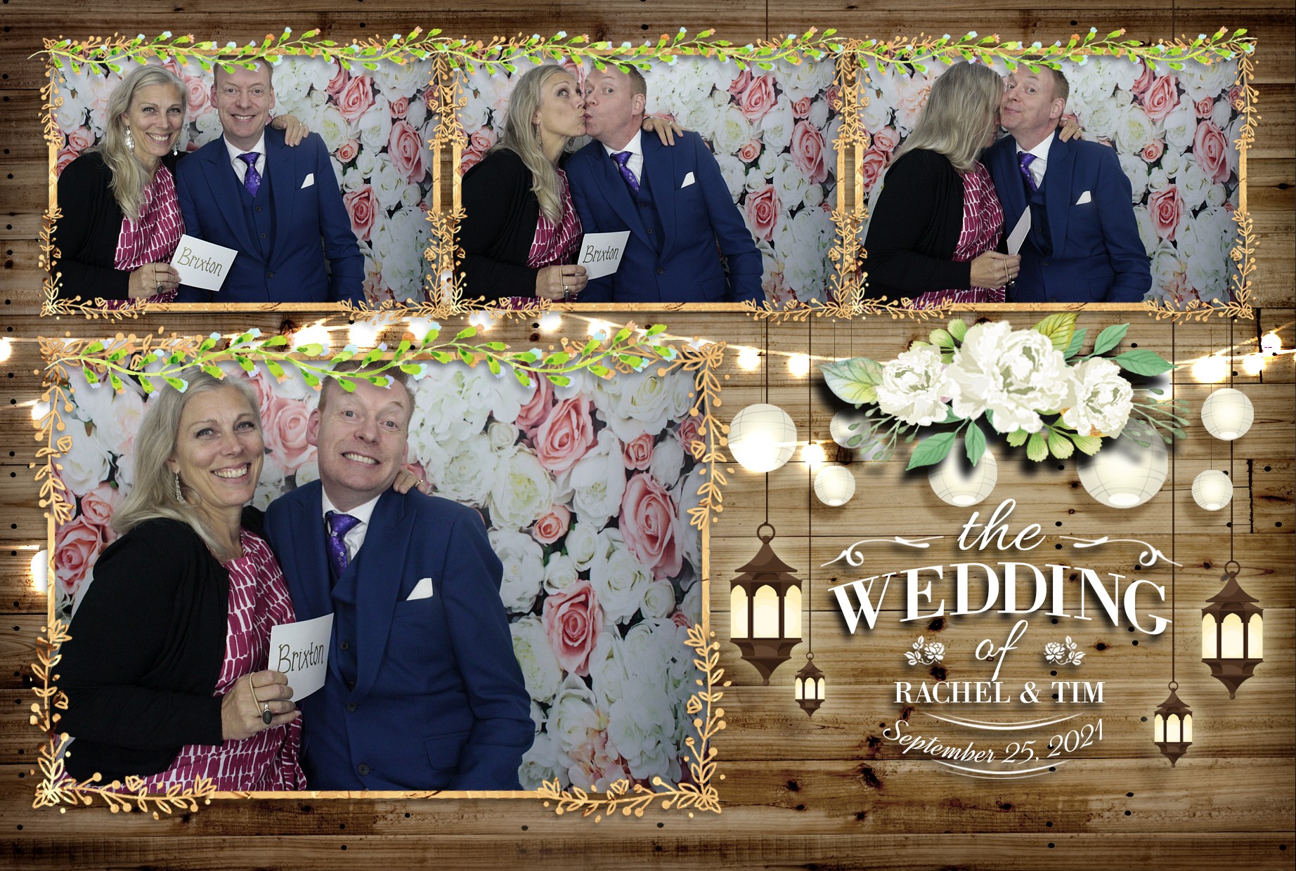 Tim and Rachel's Wedding  | View more photos from the event at gallery.myphotoboothexperience.co.uk/u/MyPhotoBoothExperienceLtd/Tim-and-Rachels-Wedding