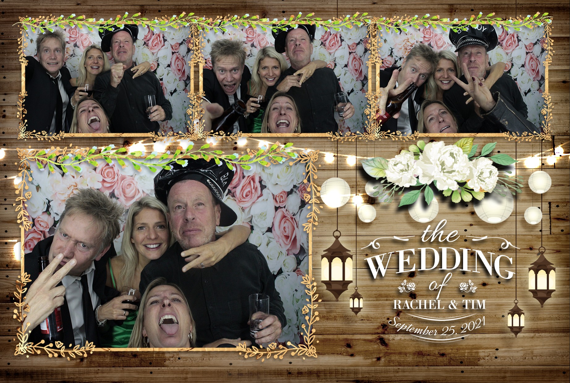 Tim and Rachel's Wedding  | View more photos from the event at gallery.myphotoboothexperience.co.uk/u/MyPhotoBoothExperienceLtd/Tim-and-Rachels-Wedding