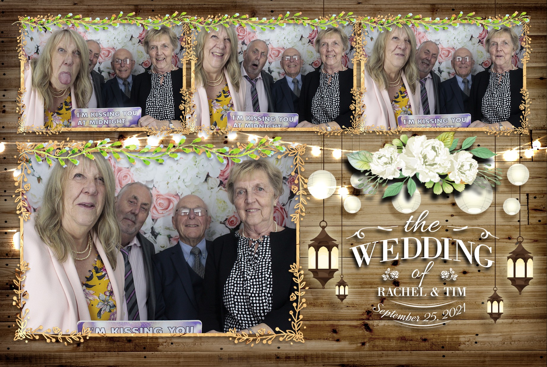 Tim and Rachel's Wedding  | View more photos from the event at gallery.myphotoboothexperience.co.uk/u/MyPhotoBoothExperienceLtd/Tim-and-Rachels-Wedding