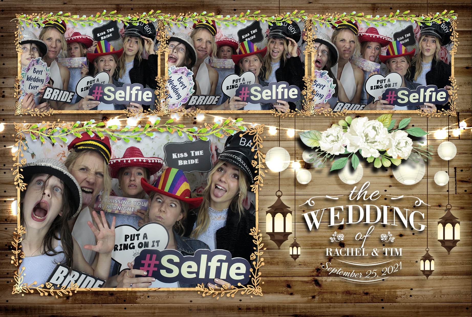 Tim and Rachel's Wedding  | View more photos from the event at gallery.myphotoboothexperience.co.uk/u/MyPhotoBoothExperienceLtd/Tim-and-Rachels-Wedding