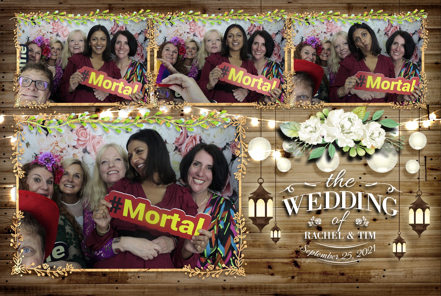 Tim and Rachel's Wedding  | View more photos from the event at gallery.myphotoboothexperience.co.uk/u/MyPhotoBoothExperienceLtd/Tim-and-Rachels-Wedding