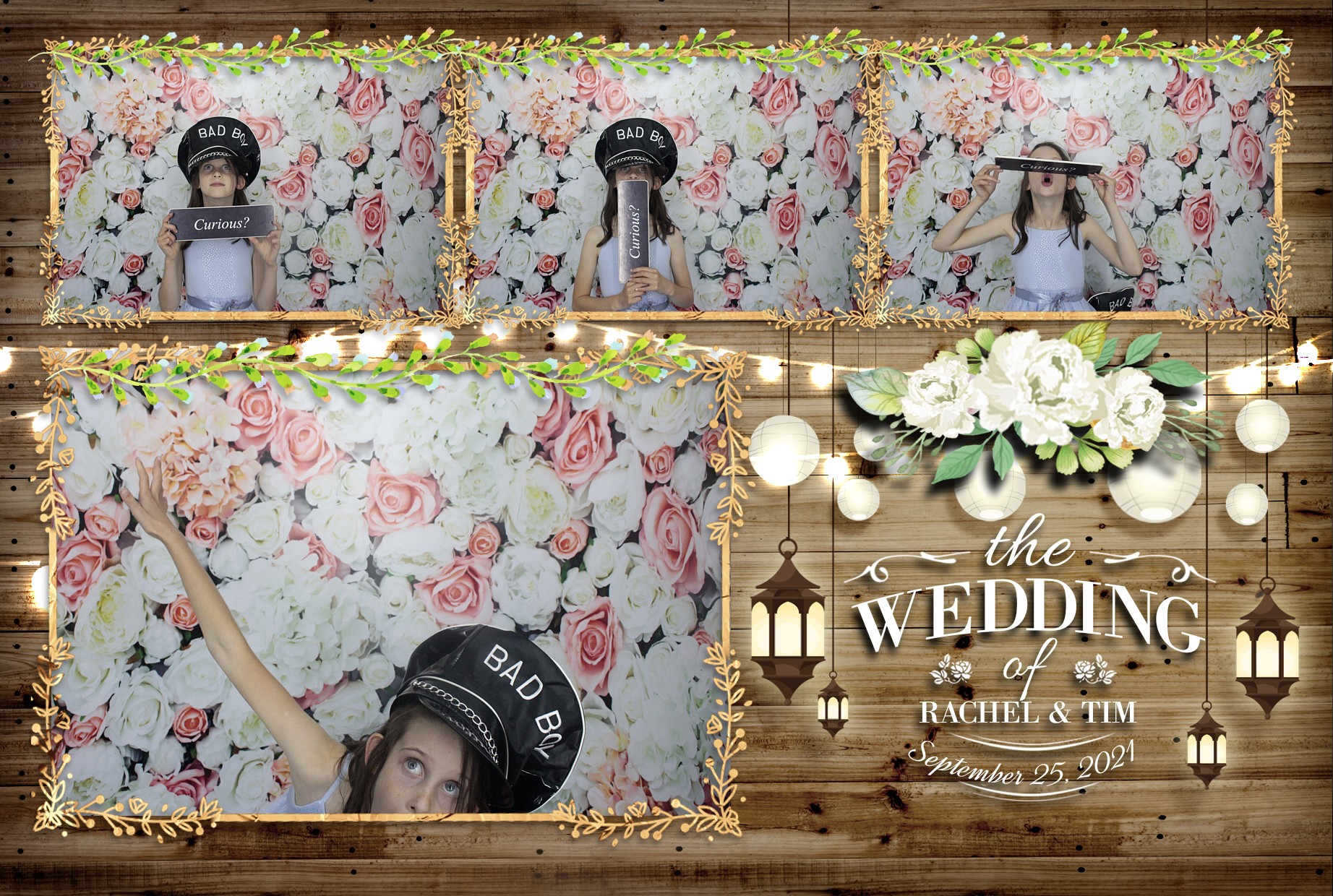 Tim and Rachel's Wedding  | View more photos from the event at gallery.myphotoboothexperience.co.uk/u/MyPhotoBoothExperienceLtd/Tim-and-Rachels-Wedding