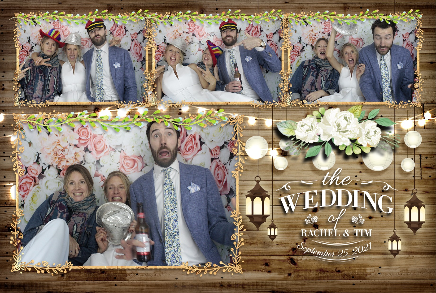 Tim and Rachel's Wedding  | View more photos from the event at gallery.myphotoboothexperience.co.uk/u/MyPhotoBoothExperienceLtd/Tim-and-Rachels-Wedding