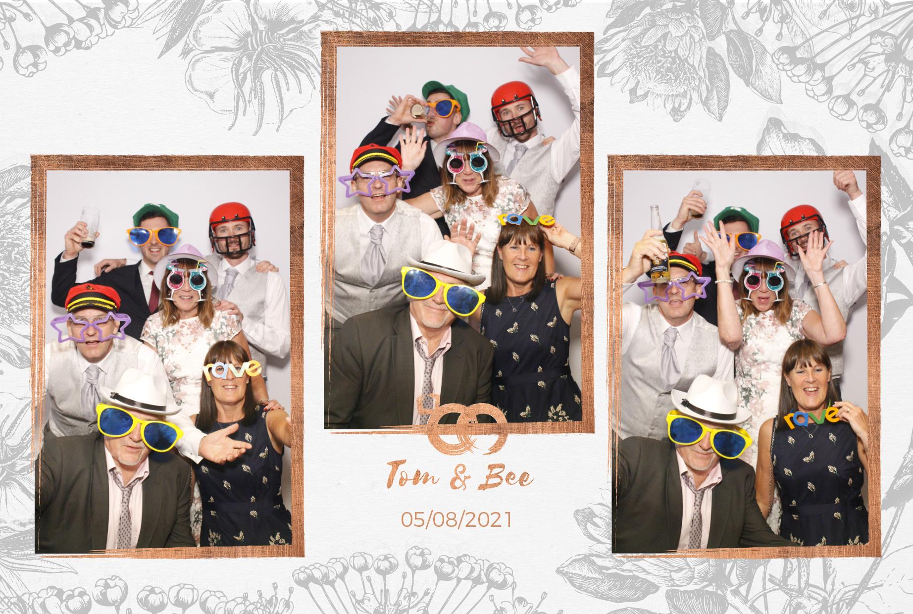 Tom and Bee's Wedding  | View more photos from the event at gallery.myphotoboothexperience.co.uk/u/MyPhotoBoothExperienceLtd/Tom-and-Bees-Wedding