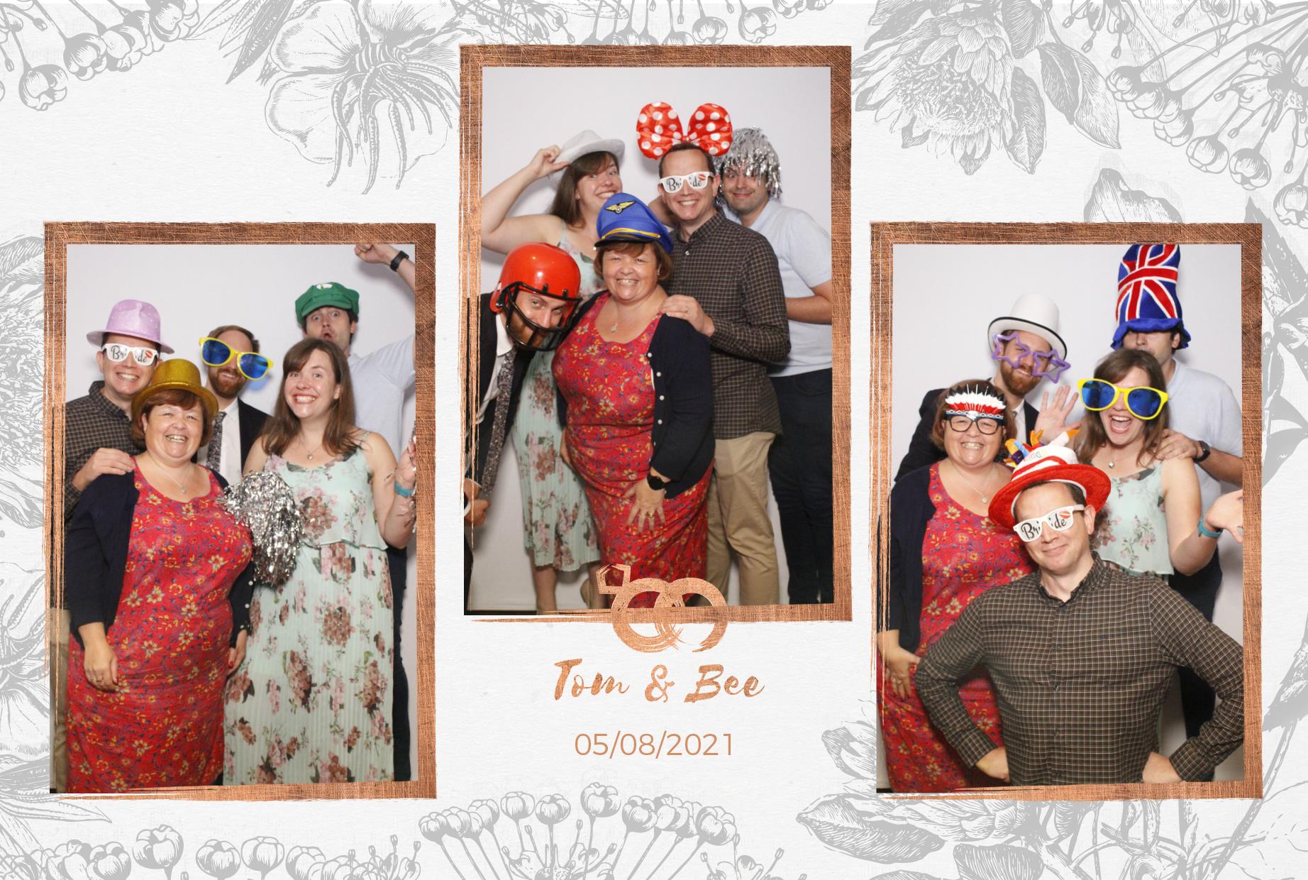 Tom and Bee's Wedding  | View more photos from the event at gallery.myphotoboothexperience.co.uk/u/MyPhotoBoothExperienceLtd/Tom-and-Bees-Wedding