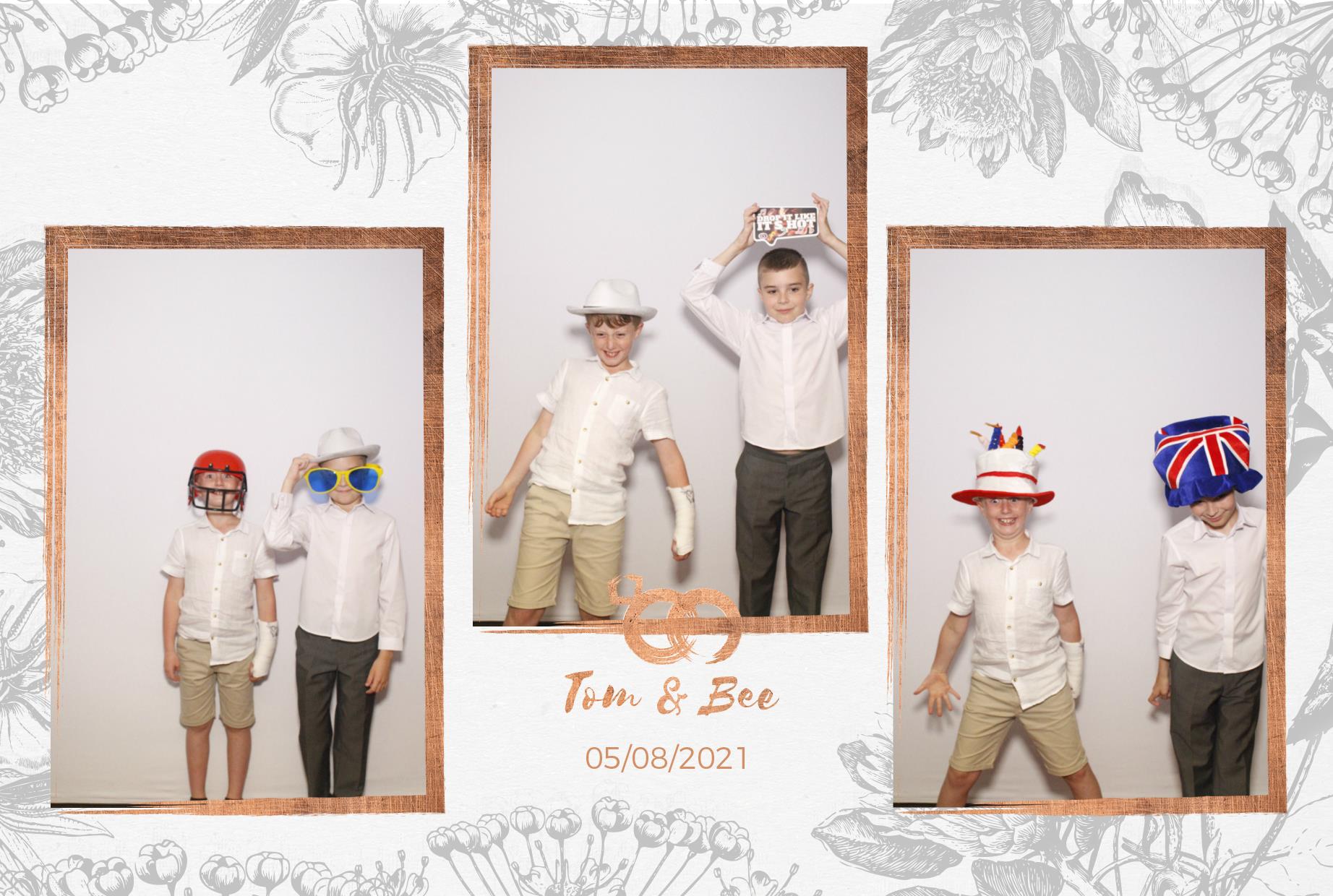 Tom and Bee's Wedding  | View more photos from the event at gallery.myphotoboothexperience.co.uk/u/MyPhotoBoothExperienceLtd/Tom-and-Bees-Wedding