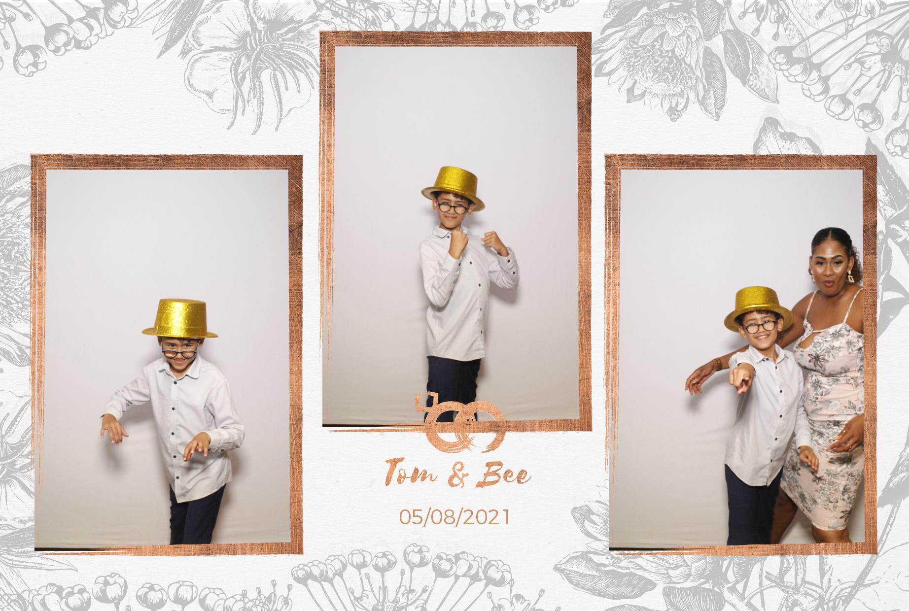 Tom and Bee's Wedding  | View more photos from the event at gallery.myphotoboothexperience.co.uk/u/MyPhotoBoothExperienceLtd/Tom-and-Bees-Wedding