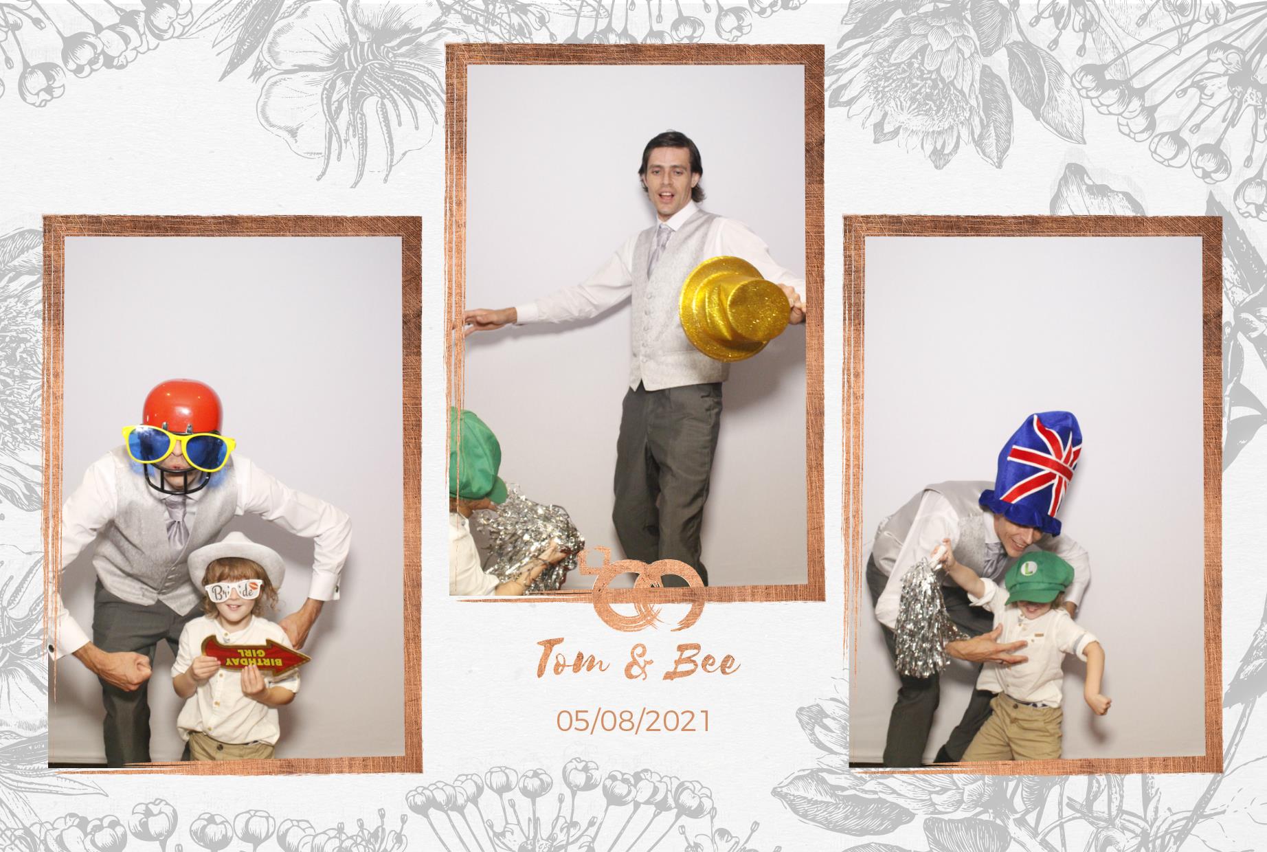 Tom and Bee's Wedding  | View more photos from the event at gallery.myphotoboothexperience.co.uk/u/MyPhotoBoothExperienceLtd/Tom-and-Bees-Wedding