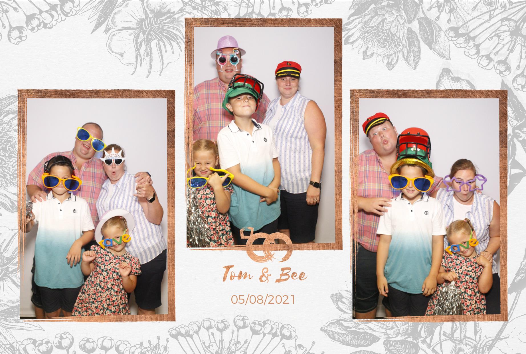 Tom and Bee's Wedding  | View more photos from the event at gallery.myphotoboothexperience.co.uk/u/MyPhotoBoothExperienceLtd/Tom-and-Bees-Wedding