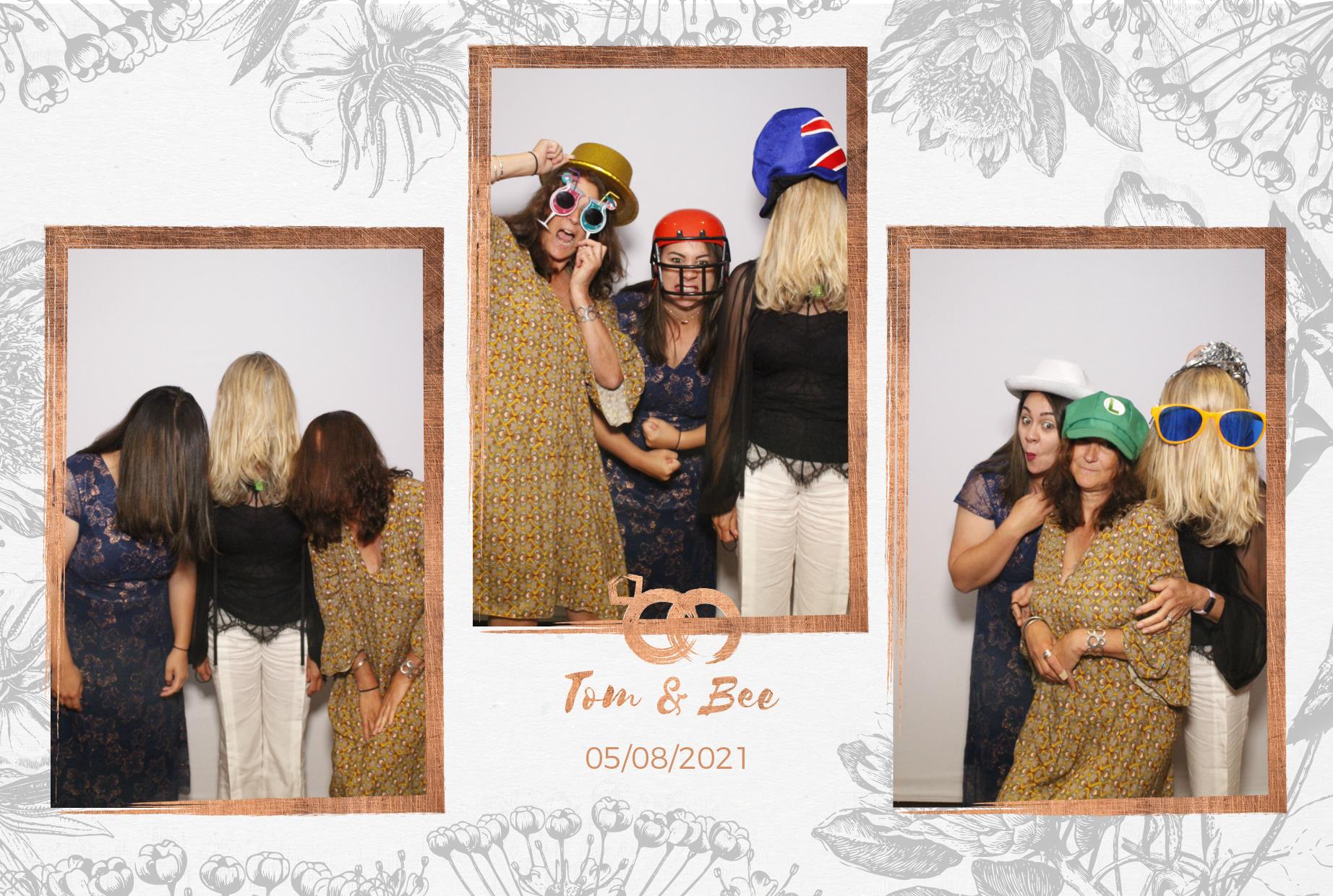 Tom and Bee's Wedding  | View more photos from the event at gallery.myphotoboothexperience.co.uk/u/MyPhotoBoothExperienceLtd/Tom-and-Bees-Wedding