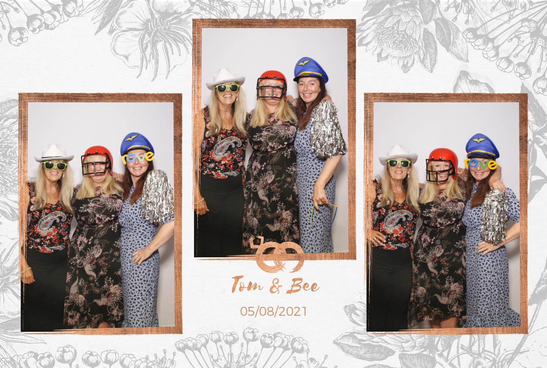 Tom and Bee's Wedding  | View more photos from the event at gallery.myphotoboothexperience.co.uk/u/MyPhotoBoothExperienceLtd/Tom-and-Bees-Wedding