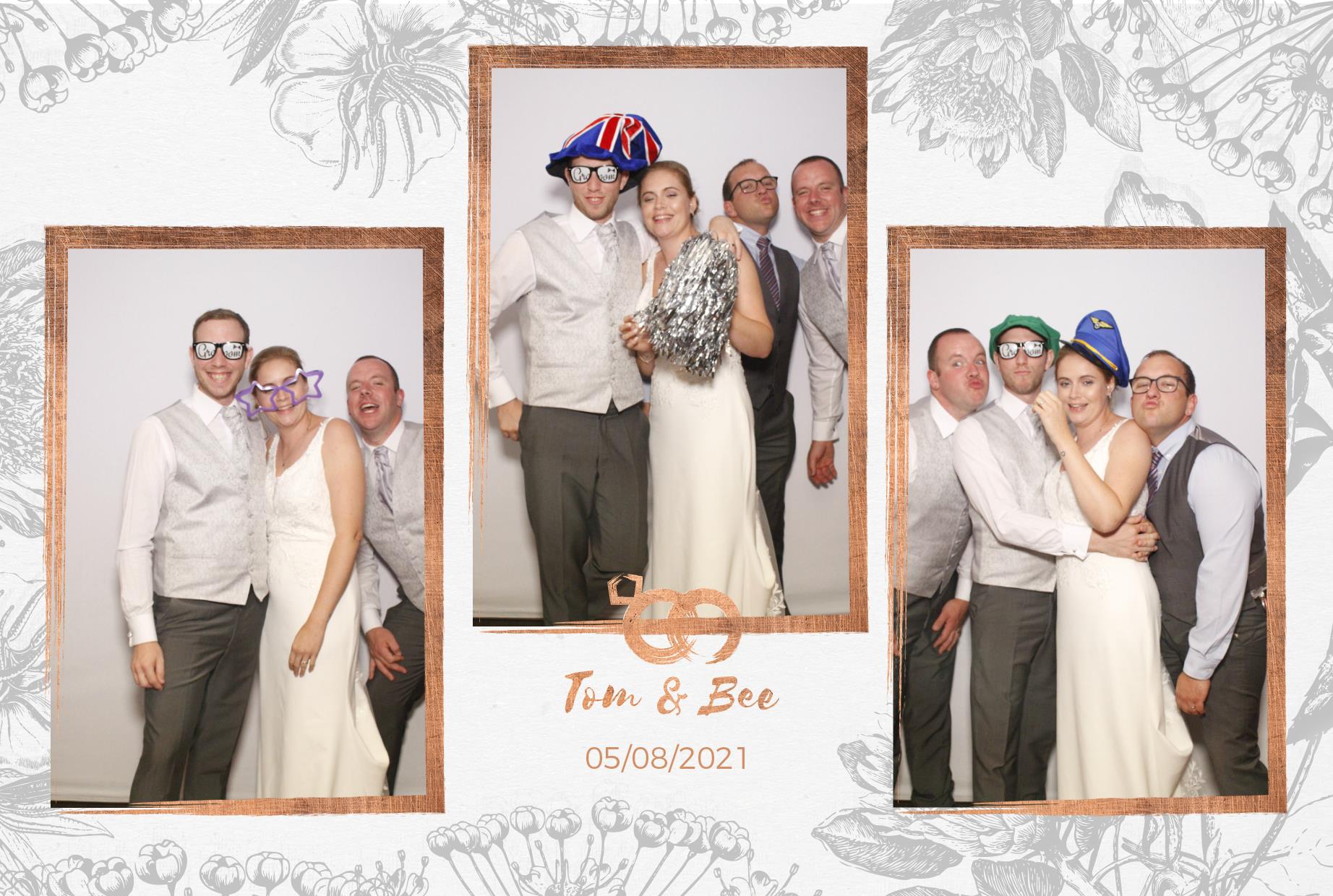 Tom and Bee's Wedding  | View more photos from the event at gallery.myphotoboothexperience.co.uk/u/MyPhotoBoothExperienceLtd/Tom-and-Bees-Wedding