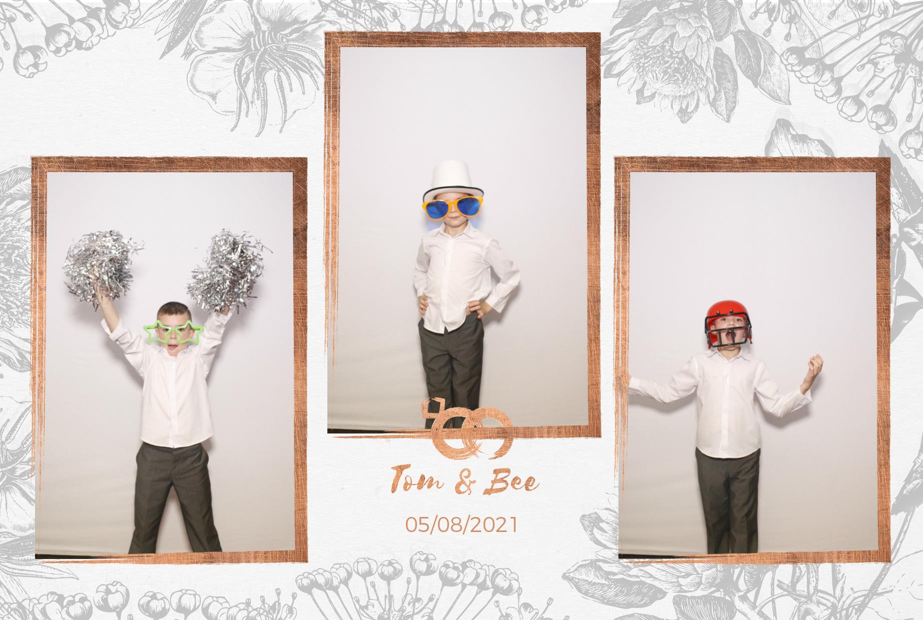 Tom and Bee's Wedding  | View more photos from the event at gallery.myphotoboothexperience.co.uk/u/MyPhotoBoothExperienceLtd/Tom-and-Bees-Wedding