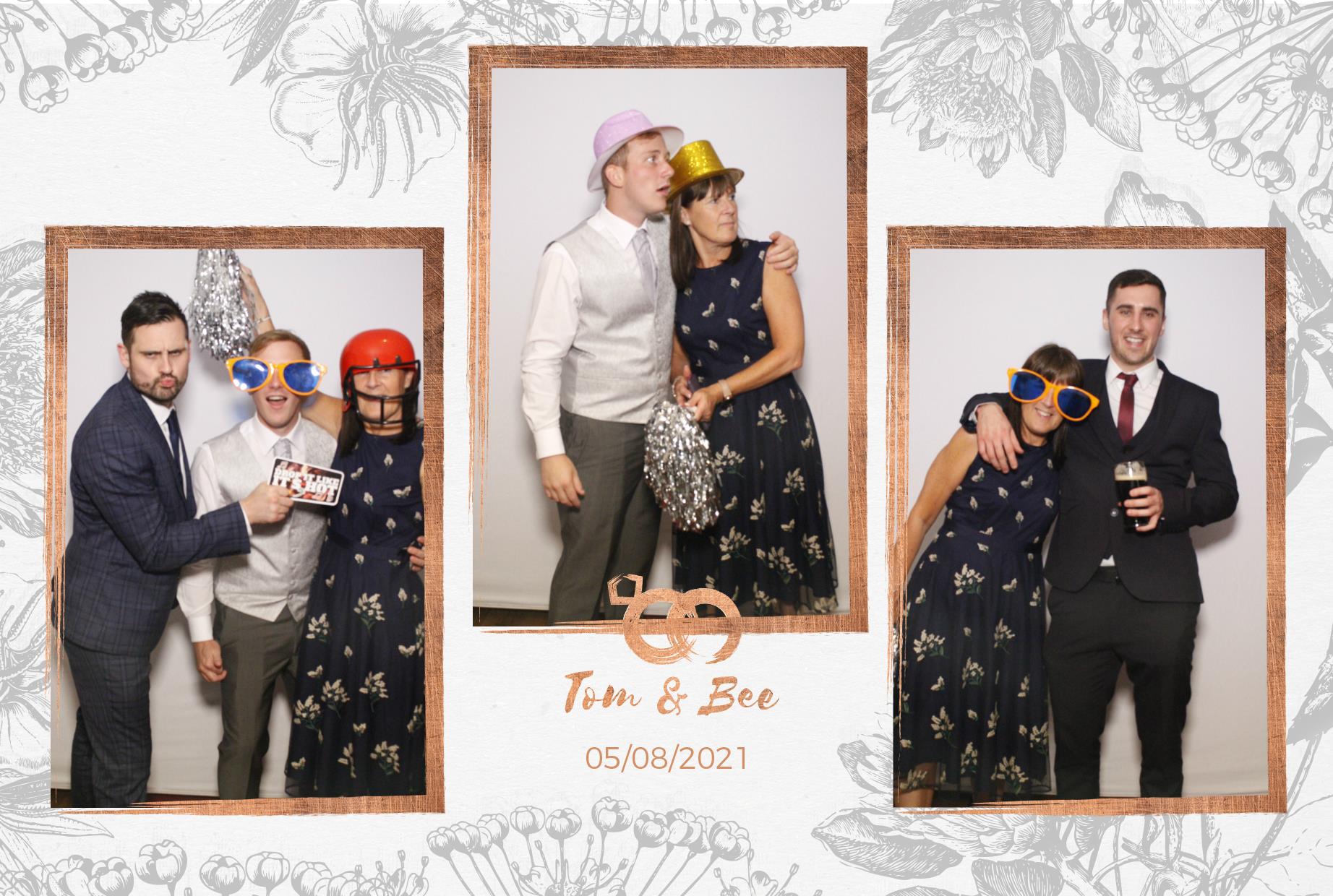 Tom and Bee's Wedding  | View more photos from the event at gallery.myphotoboothexperience.co.uk/u/MyPhotoBoothExperienceLtd/Tom-and-Bees-Wedding