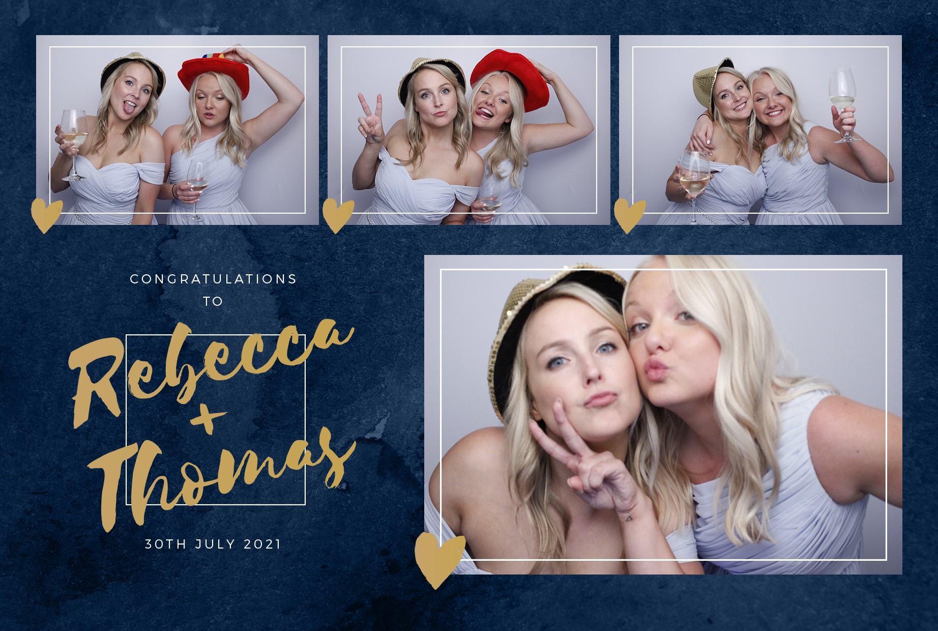 Wedding of Rebecca and Thomas  | View more photos from the event at gallery.myphotoboothexperience.co.uk/u/MyPhotoBoothExperienceLtd/Wedding-of-Rebecca-and-Thomas