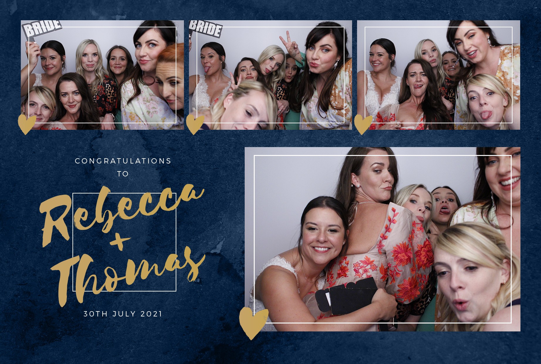 Wedding of Rebecca and Thomas  | View more photos from the event at gallery.myphotoboothexperience.co.uk/u/MyPhotoBoothExperienceLtd/Wedding-of-Rebecca-and-Thomas