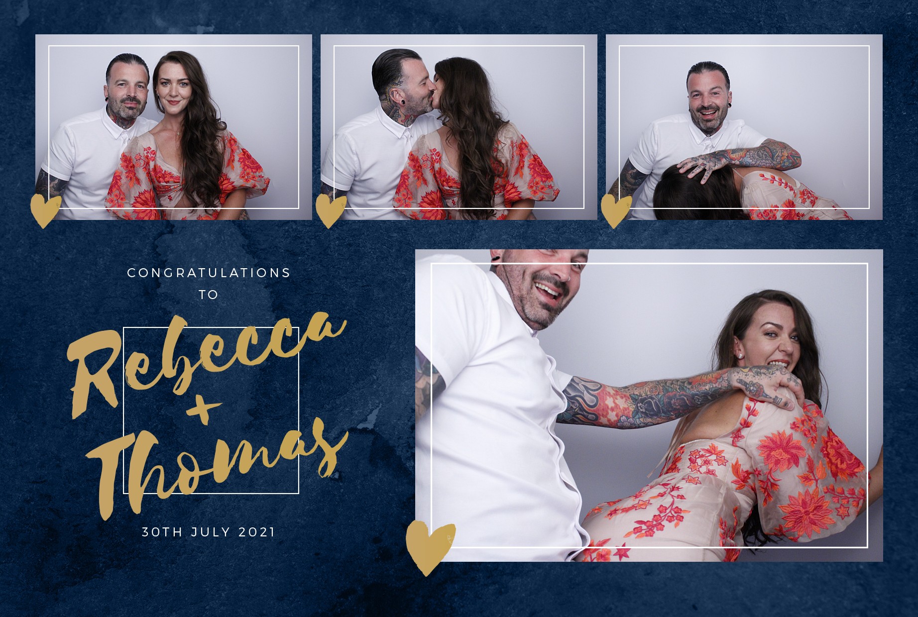 Wedding of Rebecca and Thomas  | View more photos from the event at gallery.myphotoboothexperience.co.uk/u/MyPhotoBoothExperienceLtd/Wedding-of-Rebecca-and-Thomas