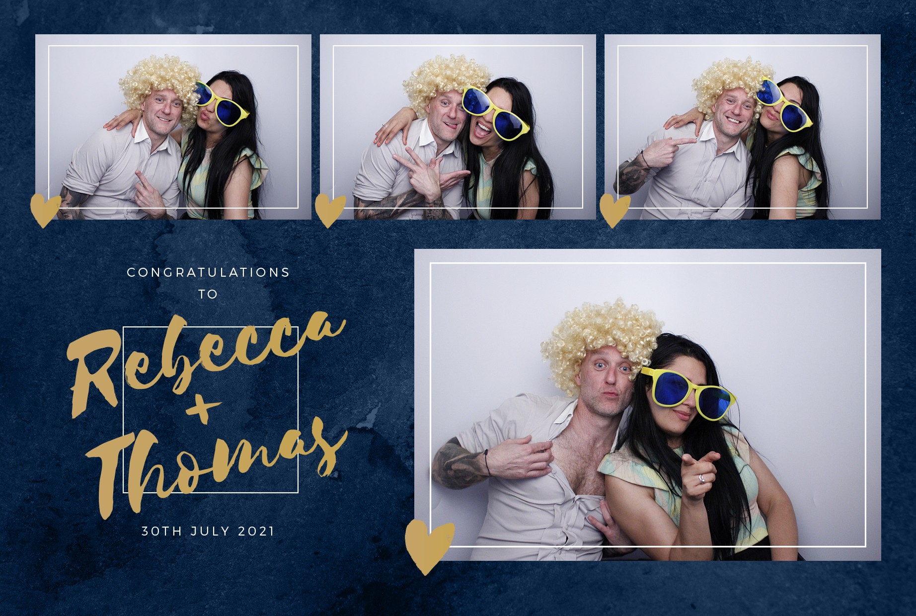Wedding of Rebecca and Thomas  | View more photos from the event at gallery.myphotoboothexperience.co.uk/u/MyPhotoBoothExperienceLtd/Wedding-of-Rebecca-and-Thomas