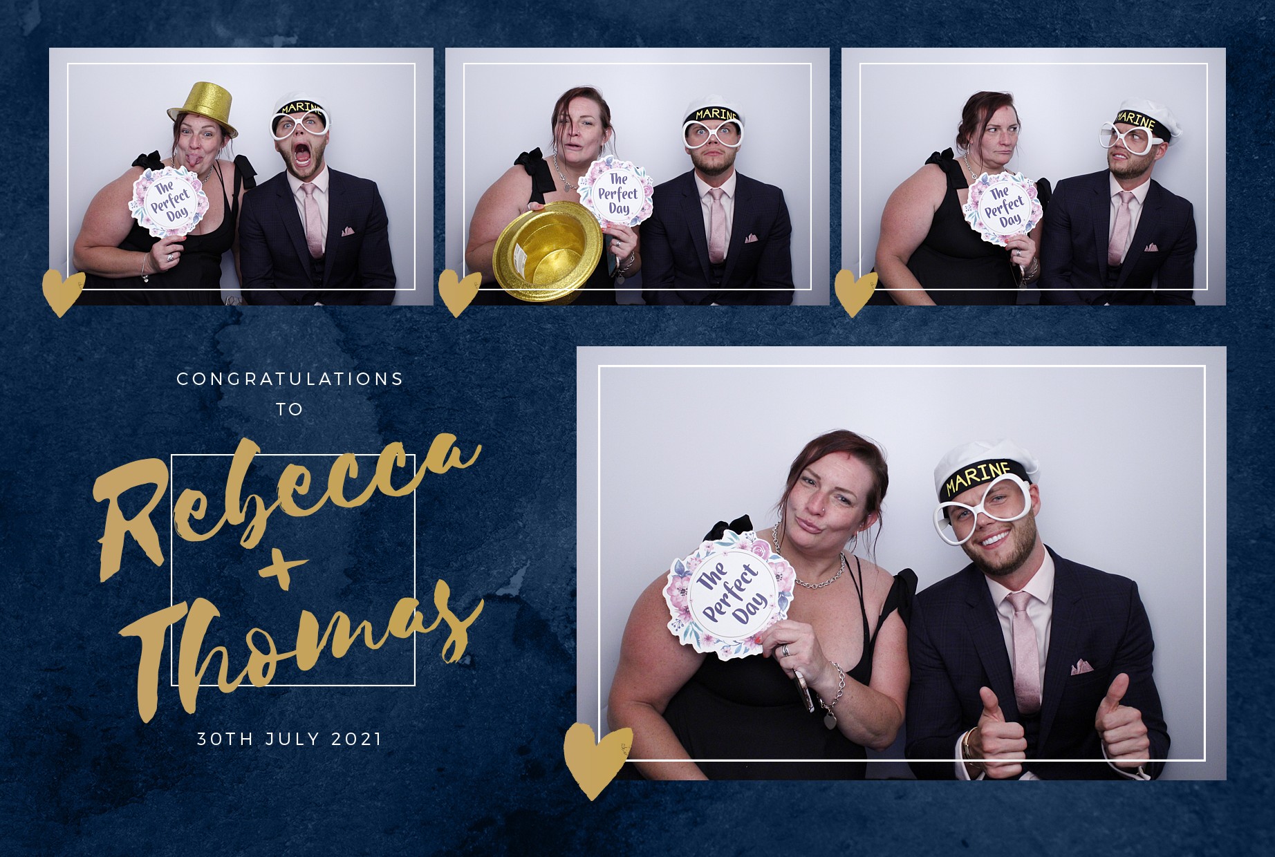 Wedding of Rebecca and Thomas  | View more photos from the event at gallery.myphotoboothexperience.co.uk/u/MyPhotoBoothExperienceLtd/Wedding-of-Rebecca-and-Thomas